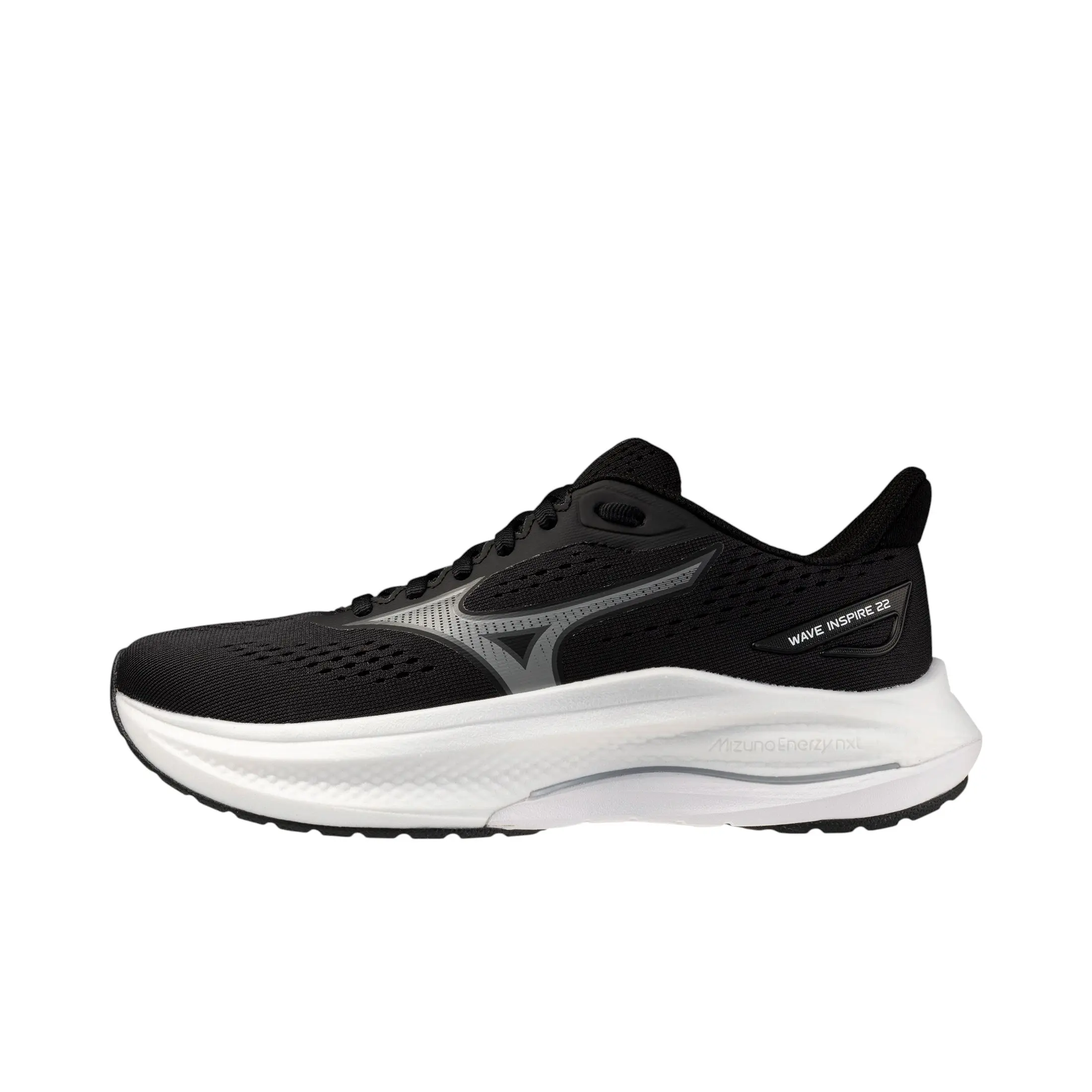 Mizuno Wave Inspire 22 "Black/Ultimate Grey" Women's Running Shoe - BLACK/GREY