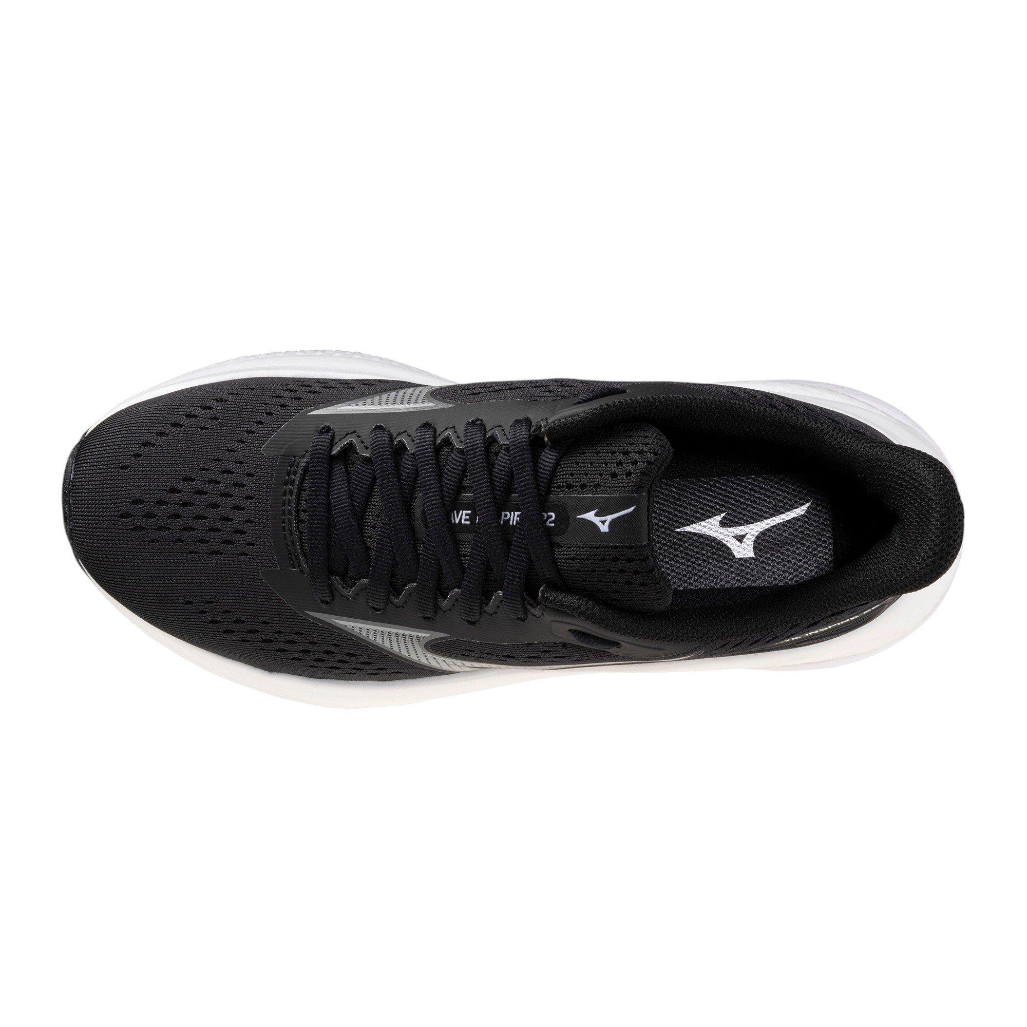 Mizuno Wave Inspire 22 "Black/Ultimate Grey" Women's Running Shoe - BLACK/GREY