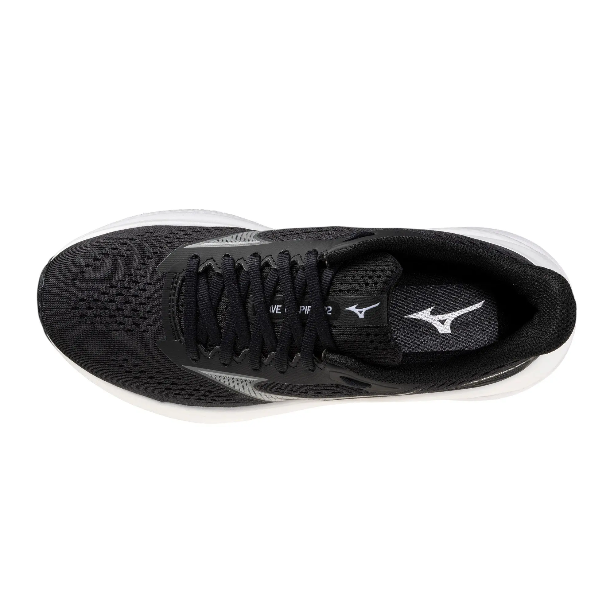 Mizuno Wave Inspire 22 "Black/Ultimate Grey" Women's Running Shoe - BLACK/GREY