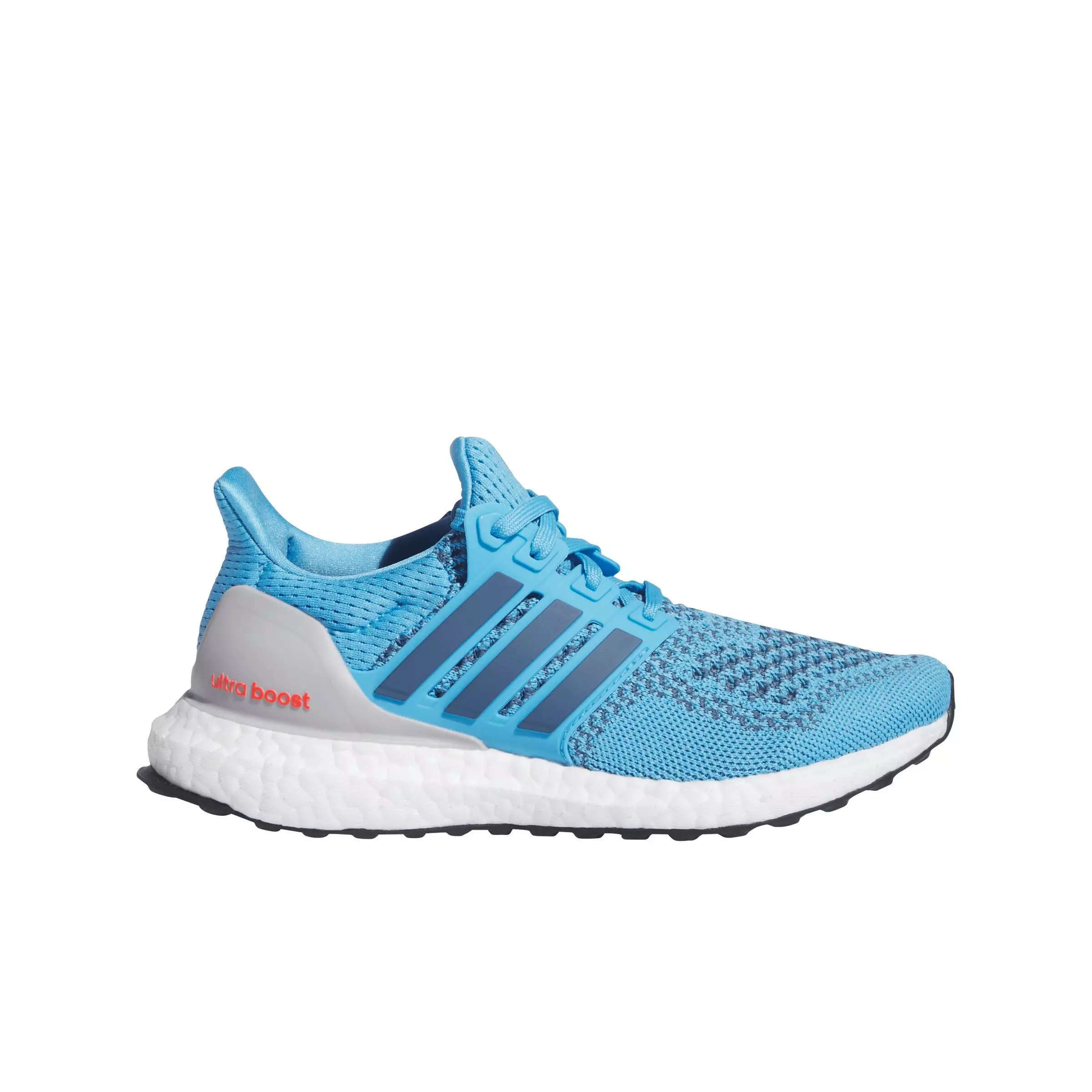 adidas Ultraboost 1.0 "Semi Blue Burst/Preloved Ink/Solar Red" Grade School Boys' Running Shoe - BLUE/INK/RED