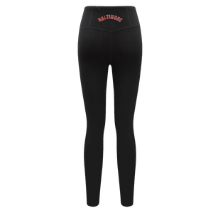 Pro Standard Women's MLB Baltimore Orioles Mashup Jersey Leggings -Black