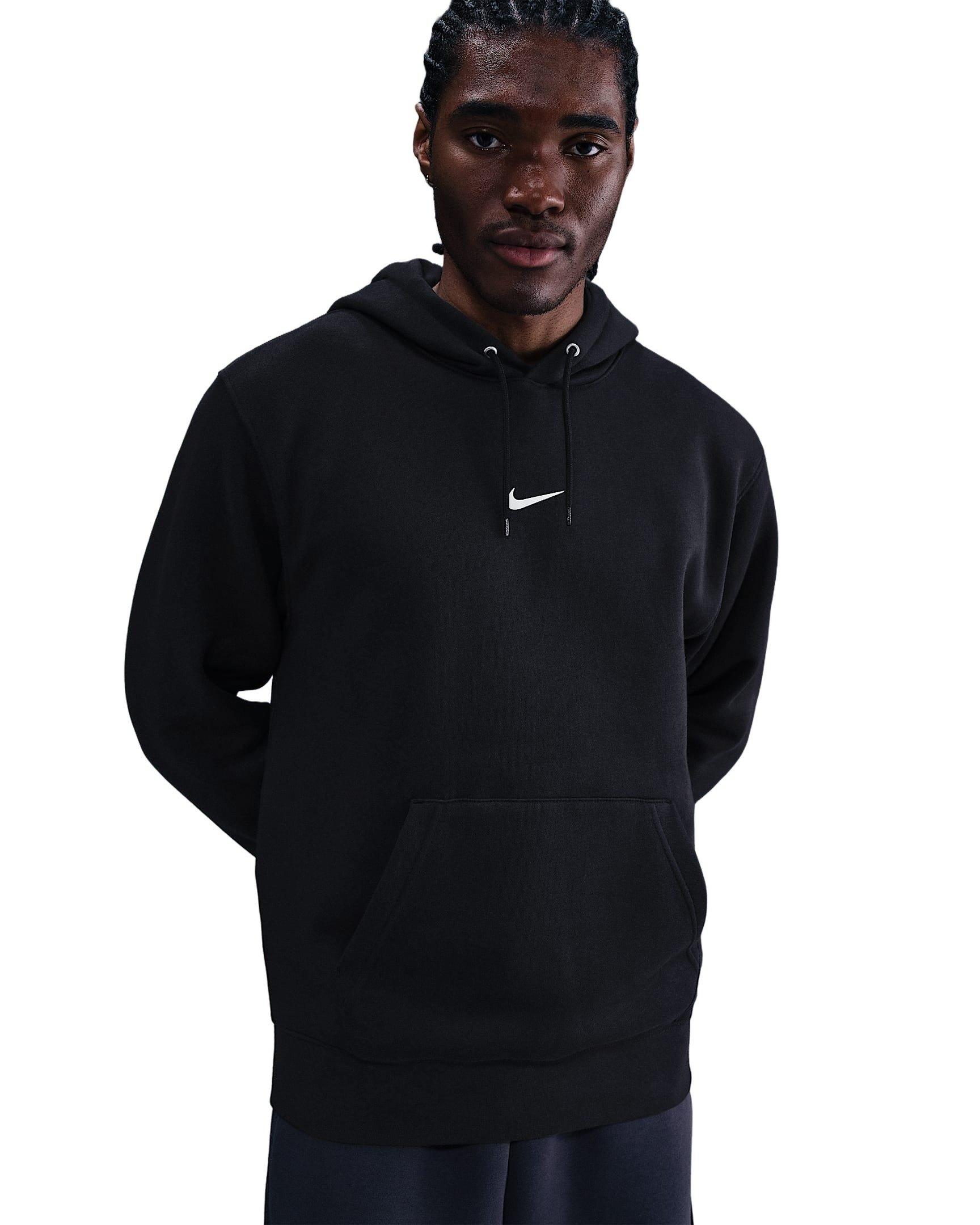Nike Men's Sportswear Club Air Max Fleece Hoodie - BLACK Thumbnail View 1