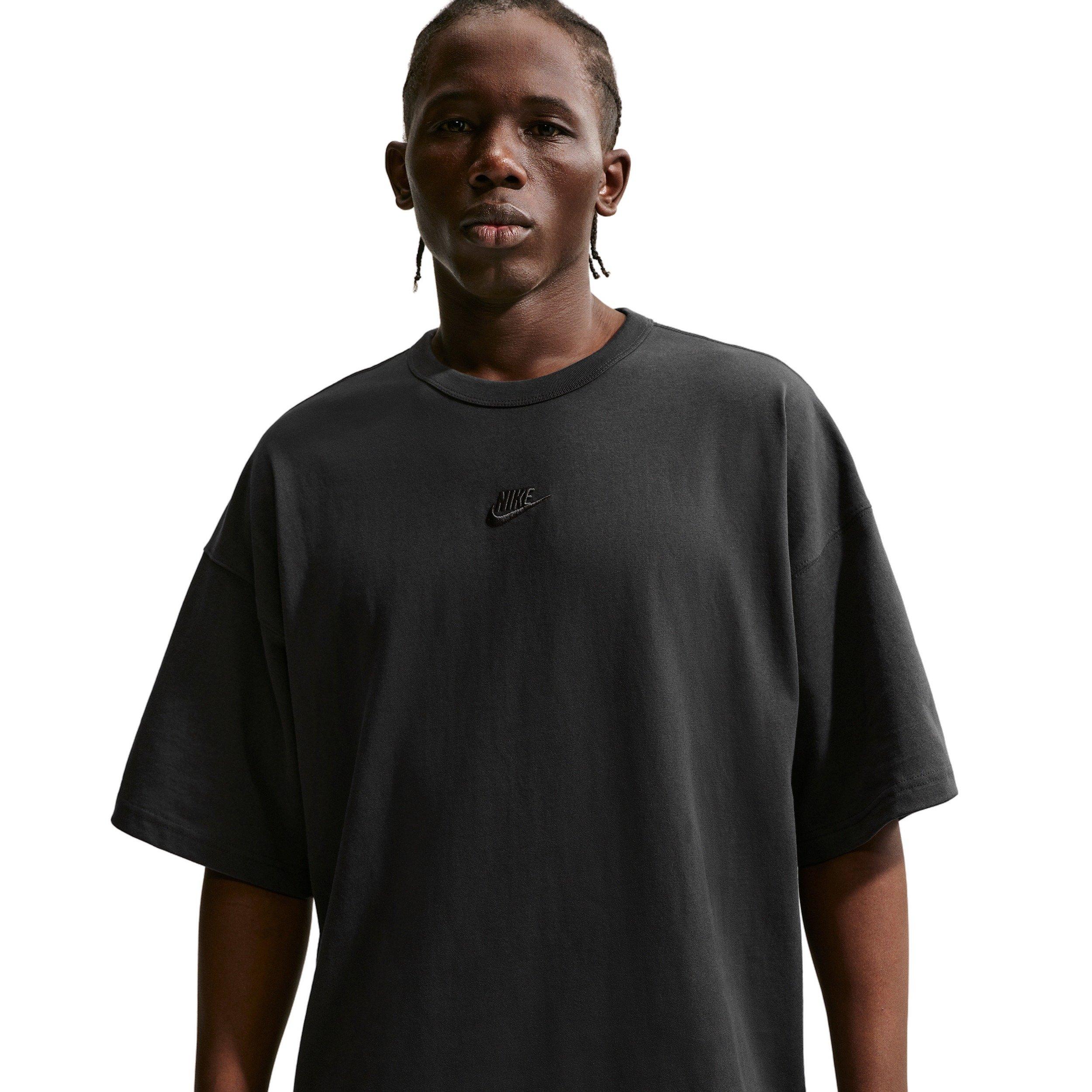 Nike Men's Sportswear Premium Essentials Sust Oversized T-Shirt - BLACK Thumbnail View 1