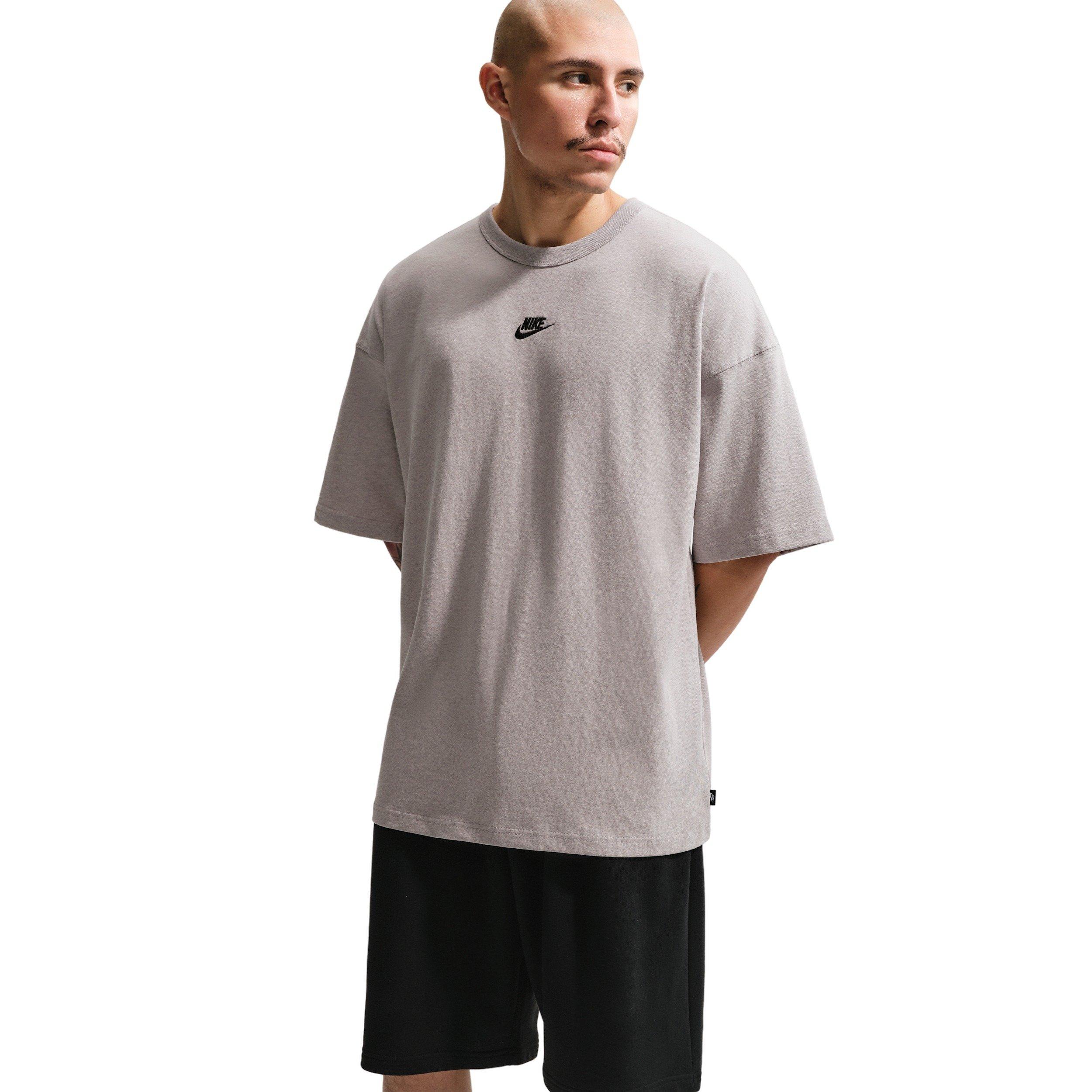 Nike Men's Sportswear Premium Essentials Sust Oversized T-Shirt - GREY Thumbnail View 3