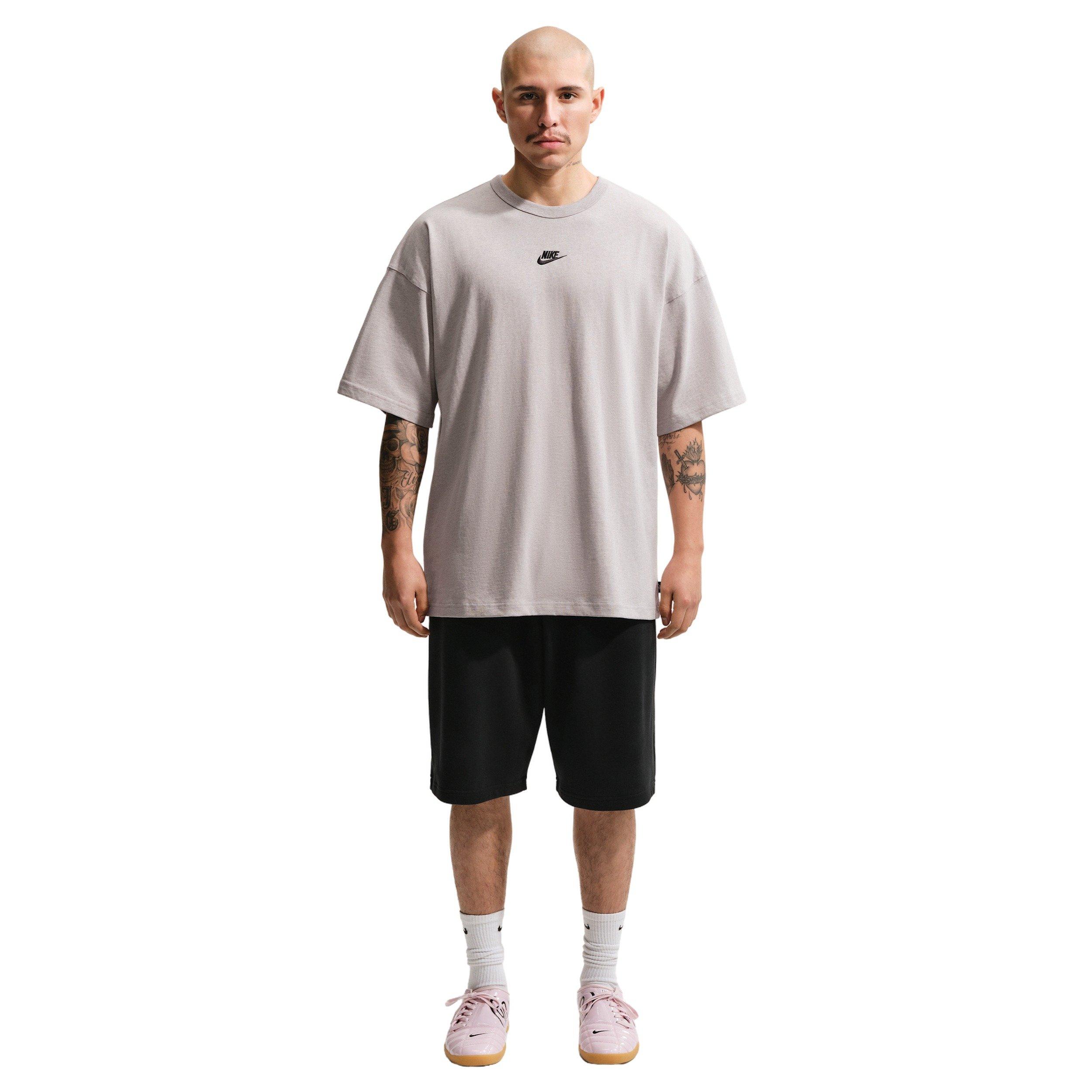 Nike Men's Sportswear Premium Essentials Sust Oversized T-Shirt - GREY Thumbnail View 4