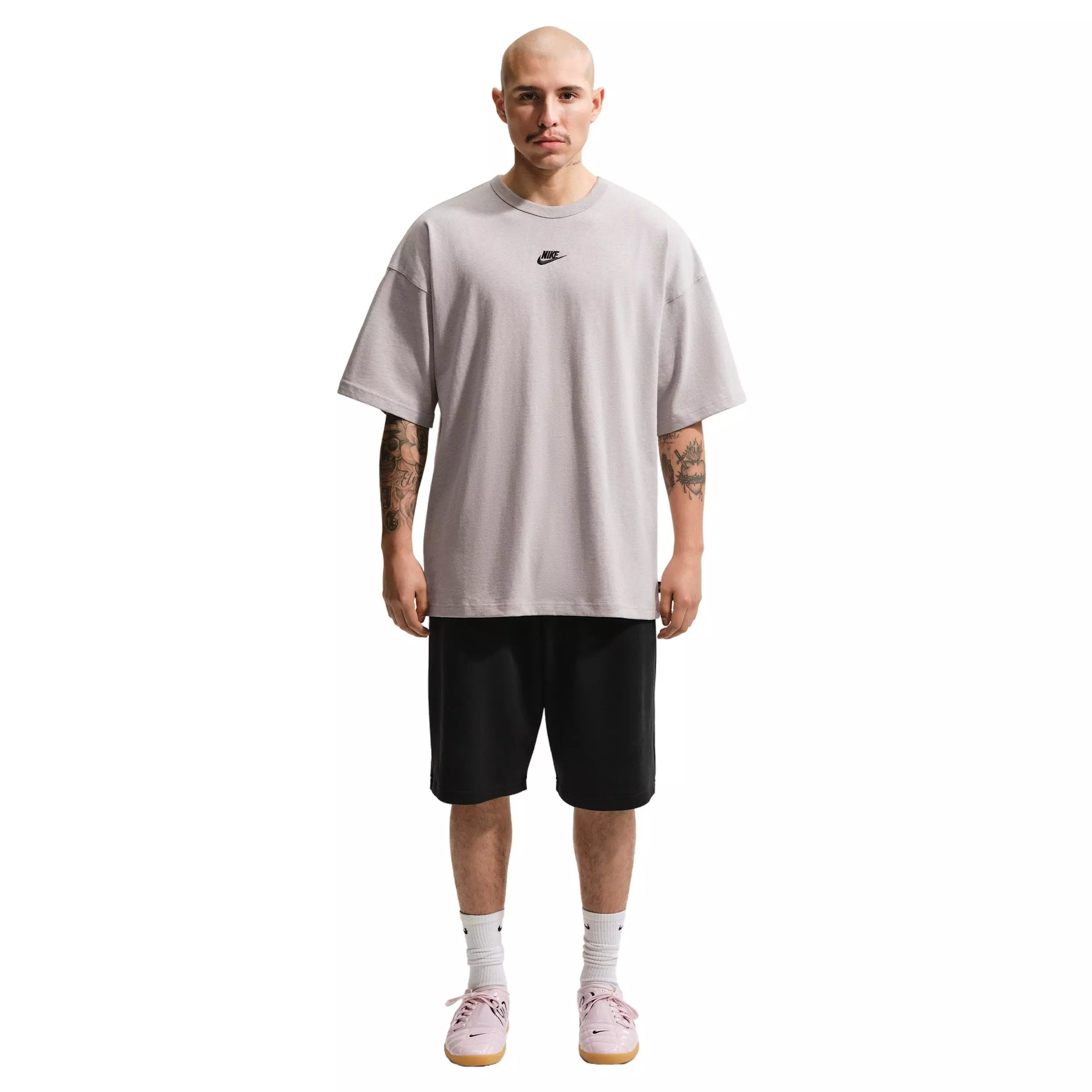 Nike Men's Sportswear Premium Essentials Sust Oversized T-Shirt - GREY