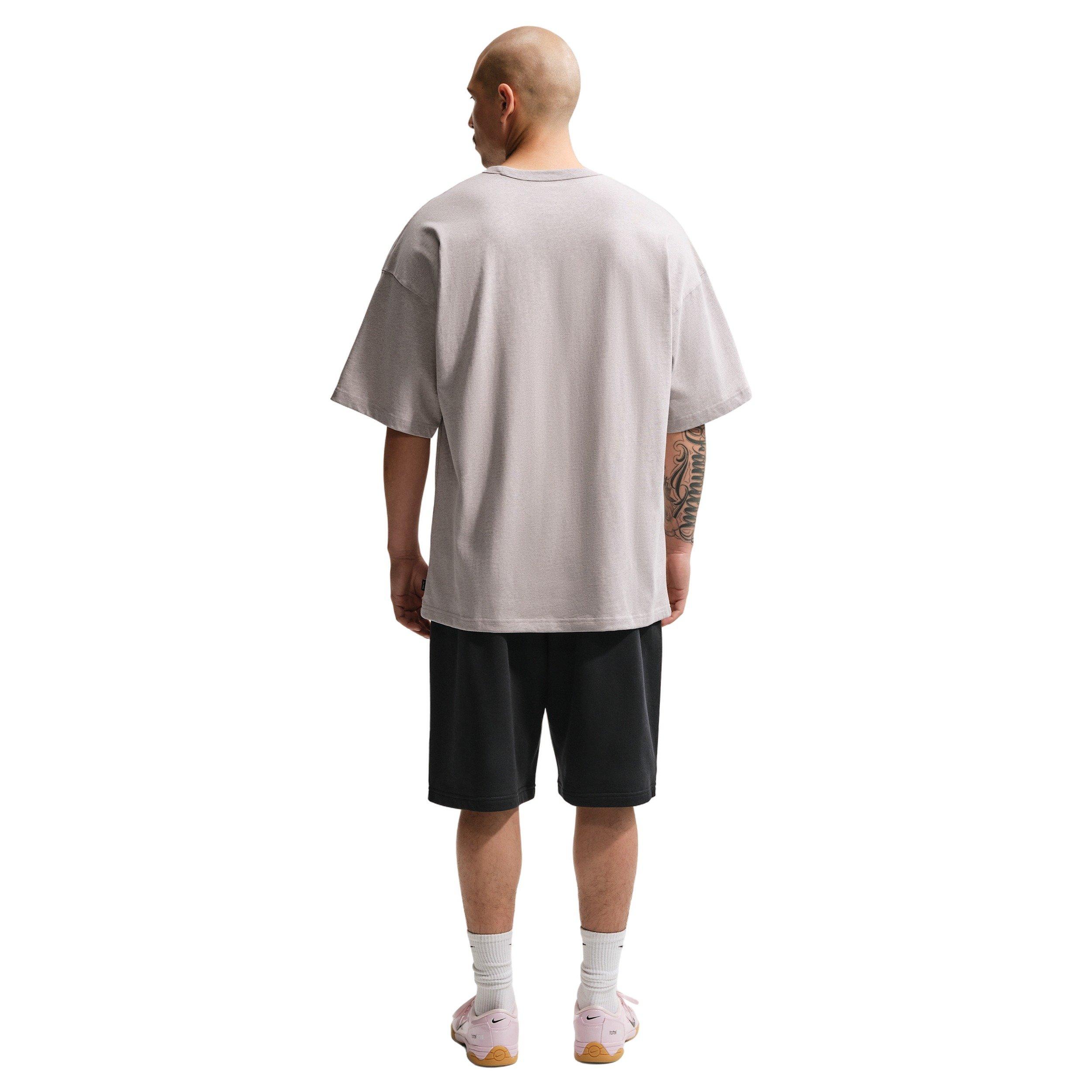 Nike Men's Sportswear Premium Essentials Sust Oversized T-Shirt - GREY Thumbnail View 5