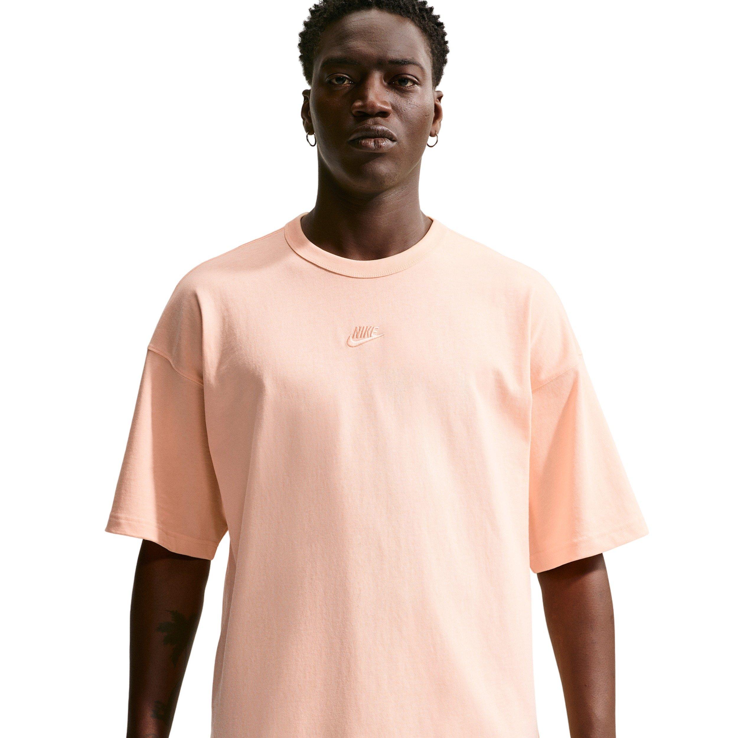 Nike Men's Sportswear Premium Essentials Sust Oversized T-Shirt - ICE PEACH Thumbnail View 1