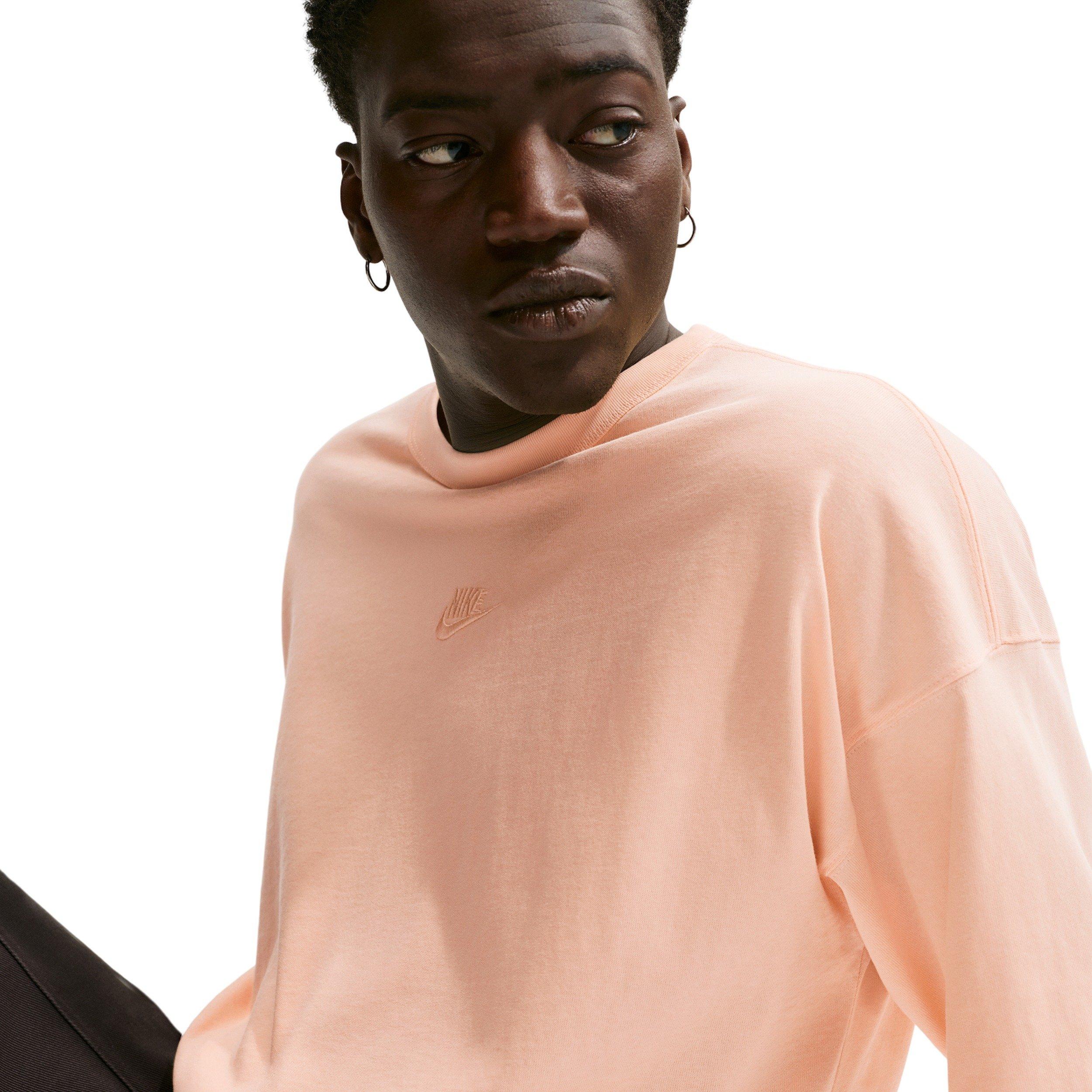Nike Men's Sportswear Premium Essentials Sust Oversized T-Shirt - ICE PEACH Thumbnail View 3
