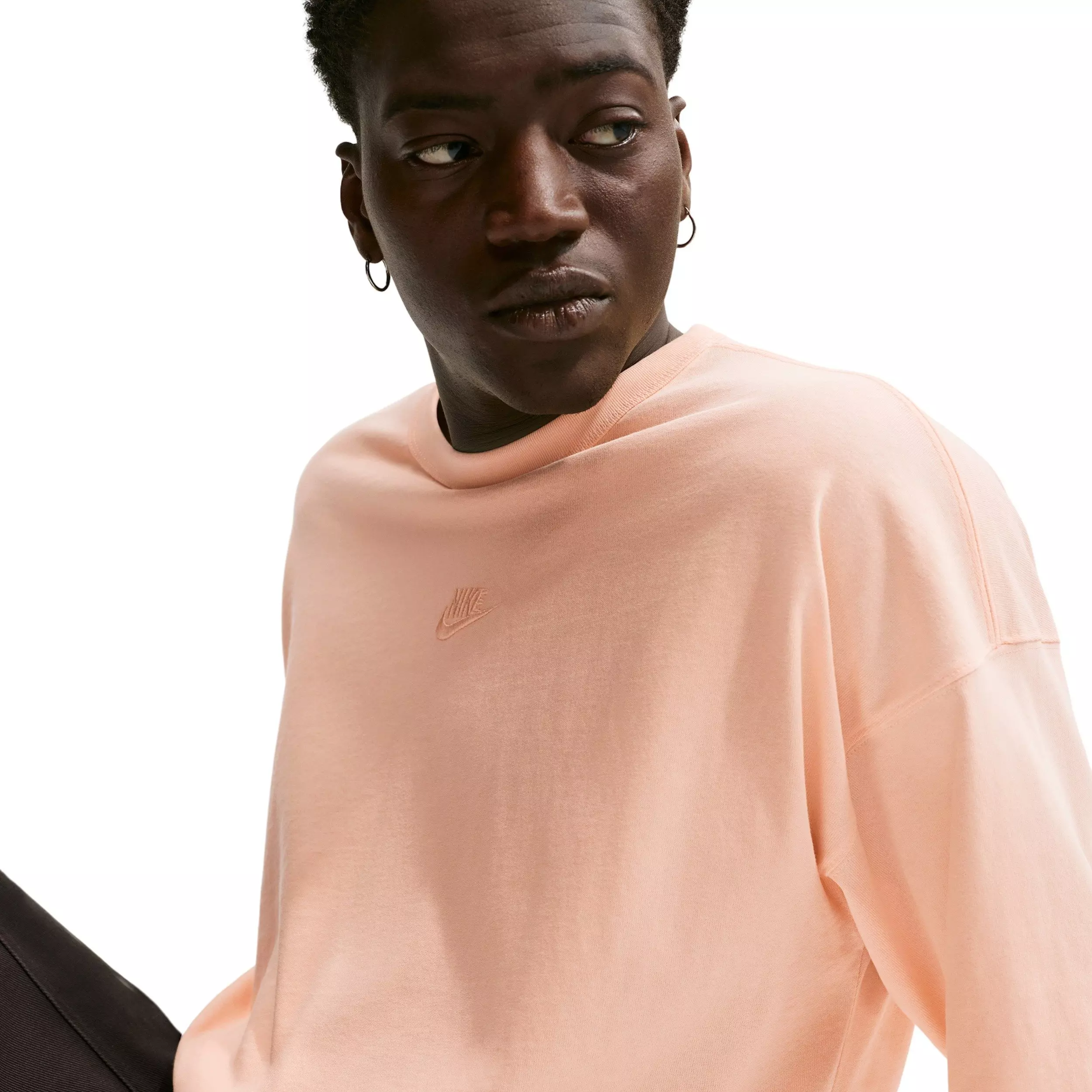 Nike Men's Sportswear Premium Essentials Sust Oversized T-Shirt - ICE PEACH