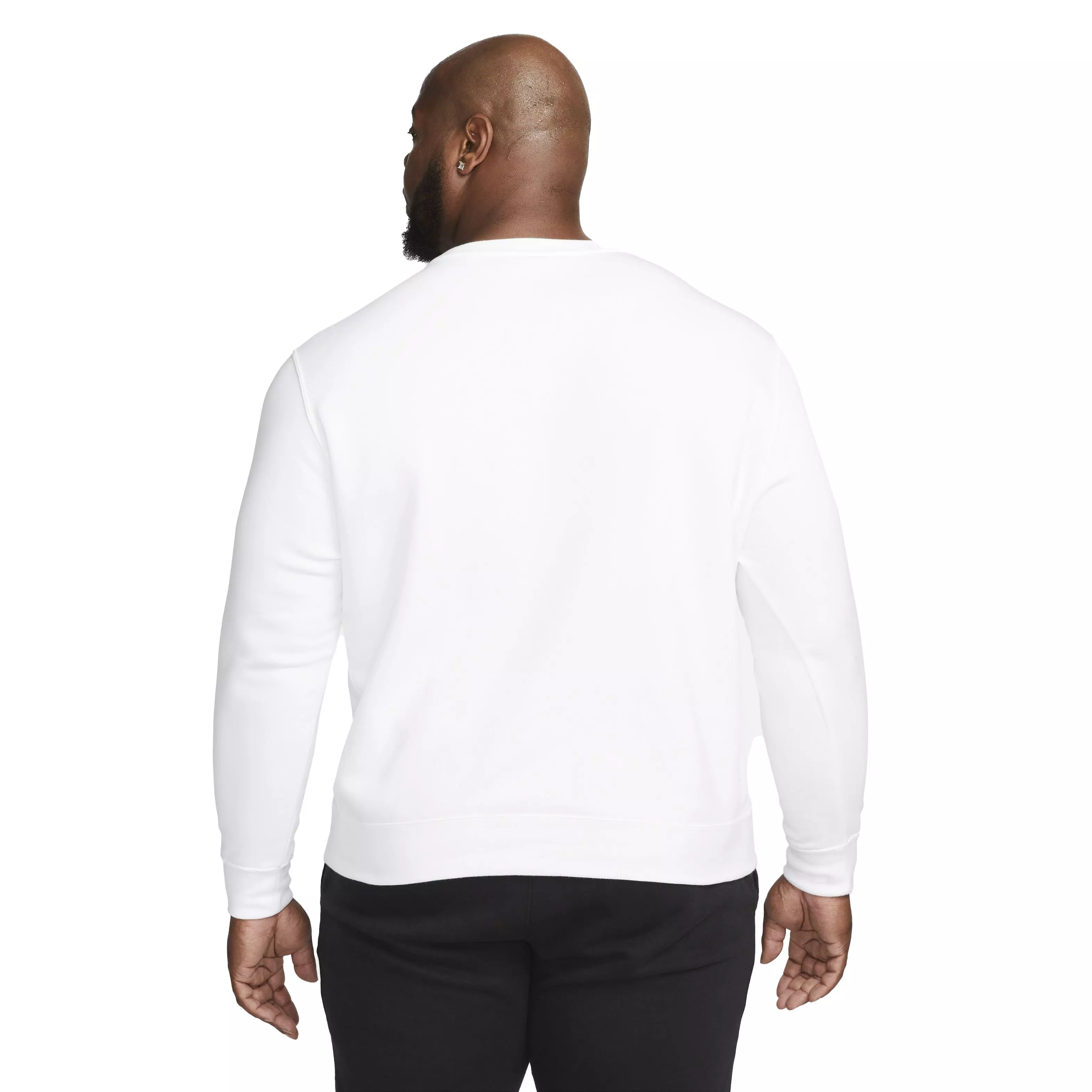 Nike Men's Sportswear Club GX Graphic Crew - WHITE