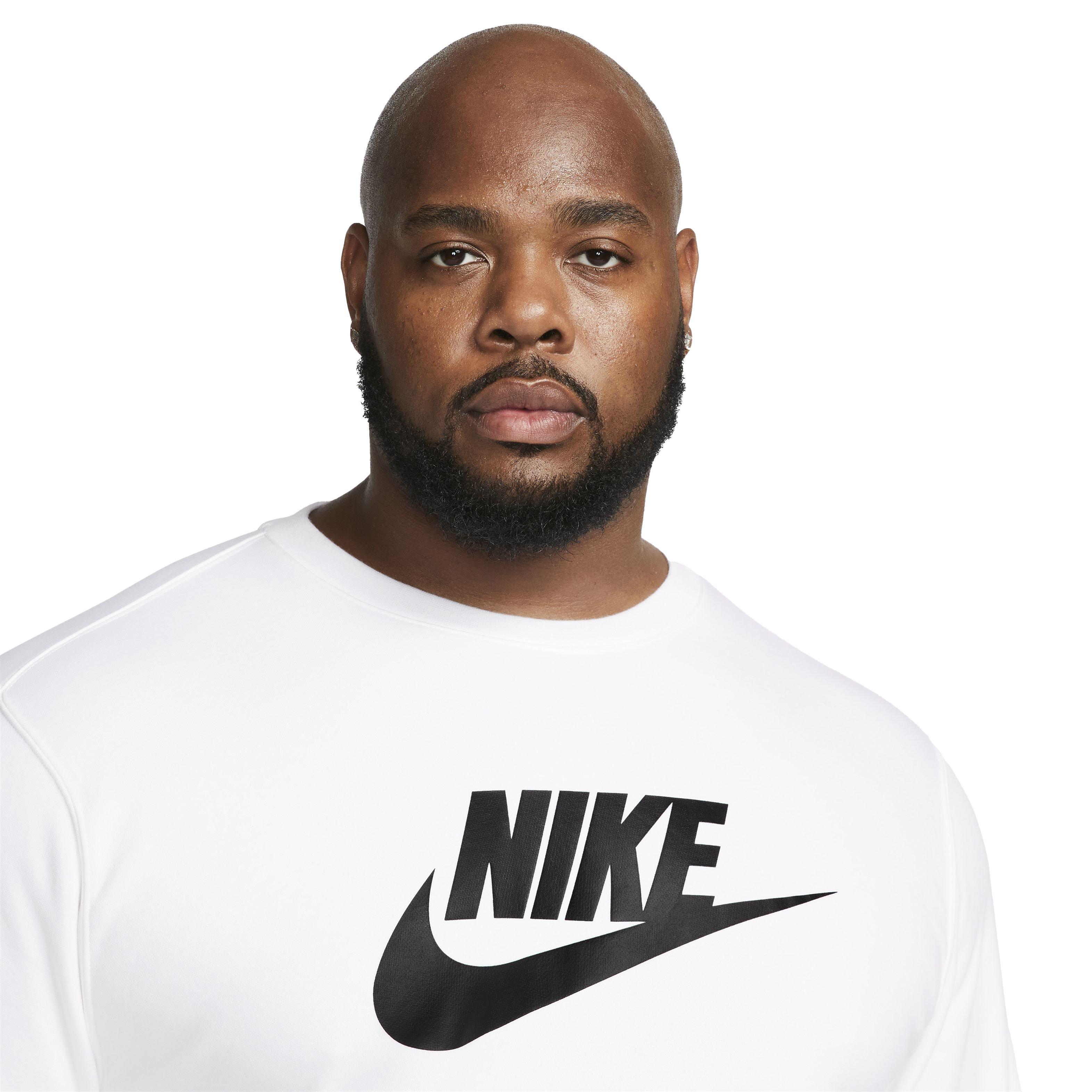 Nike Men's Sportswear Club GX Graphic Crew - WHITE