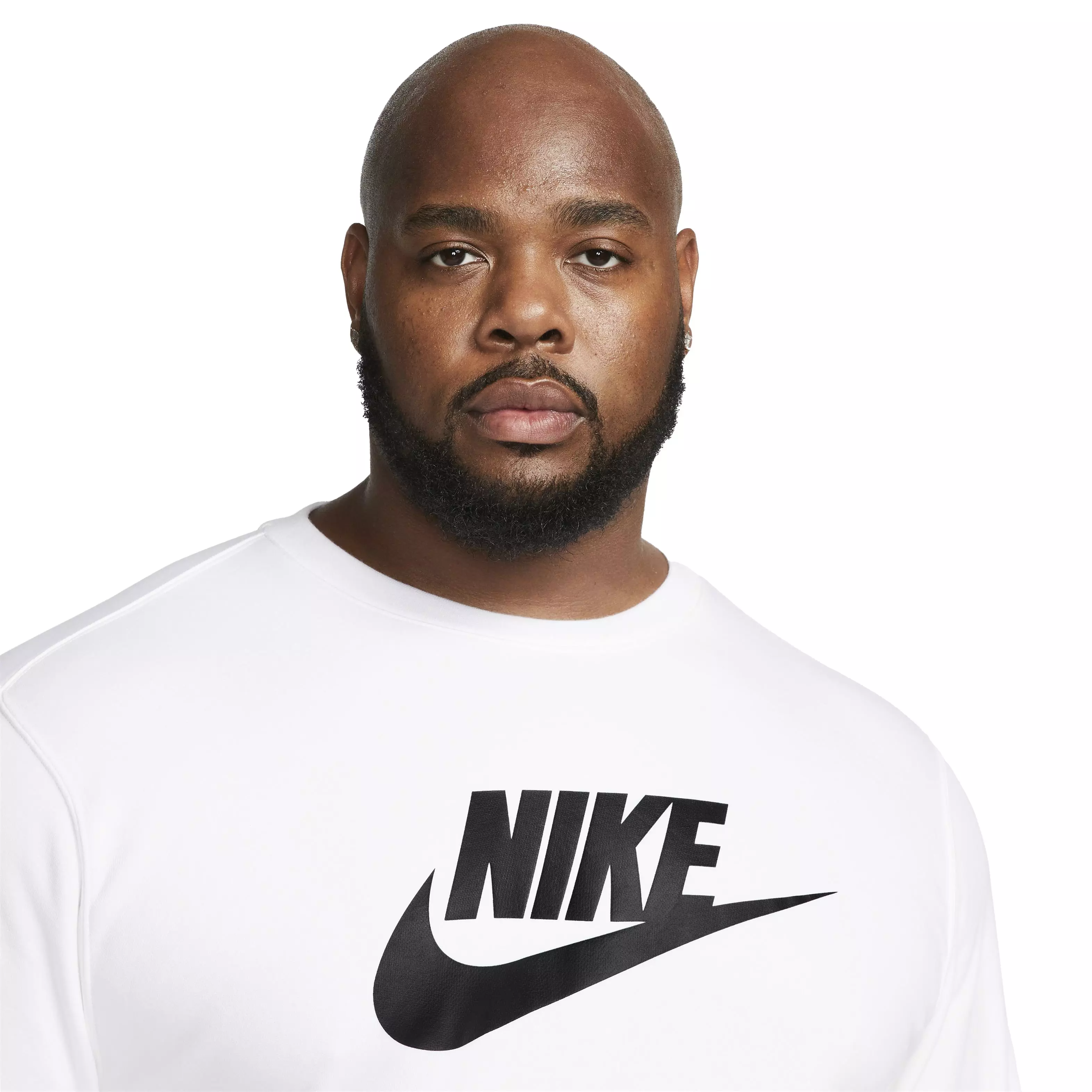 Nike Men's Sportswear Club GX Graphic Crew - WHITE