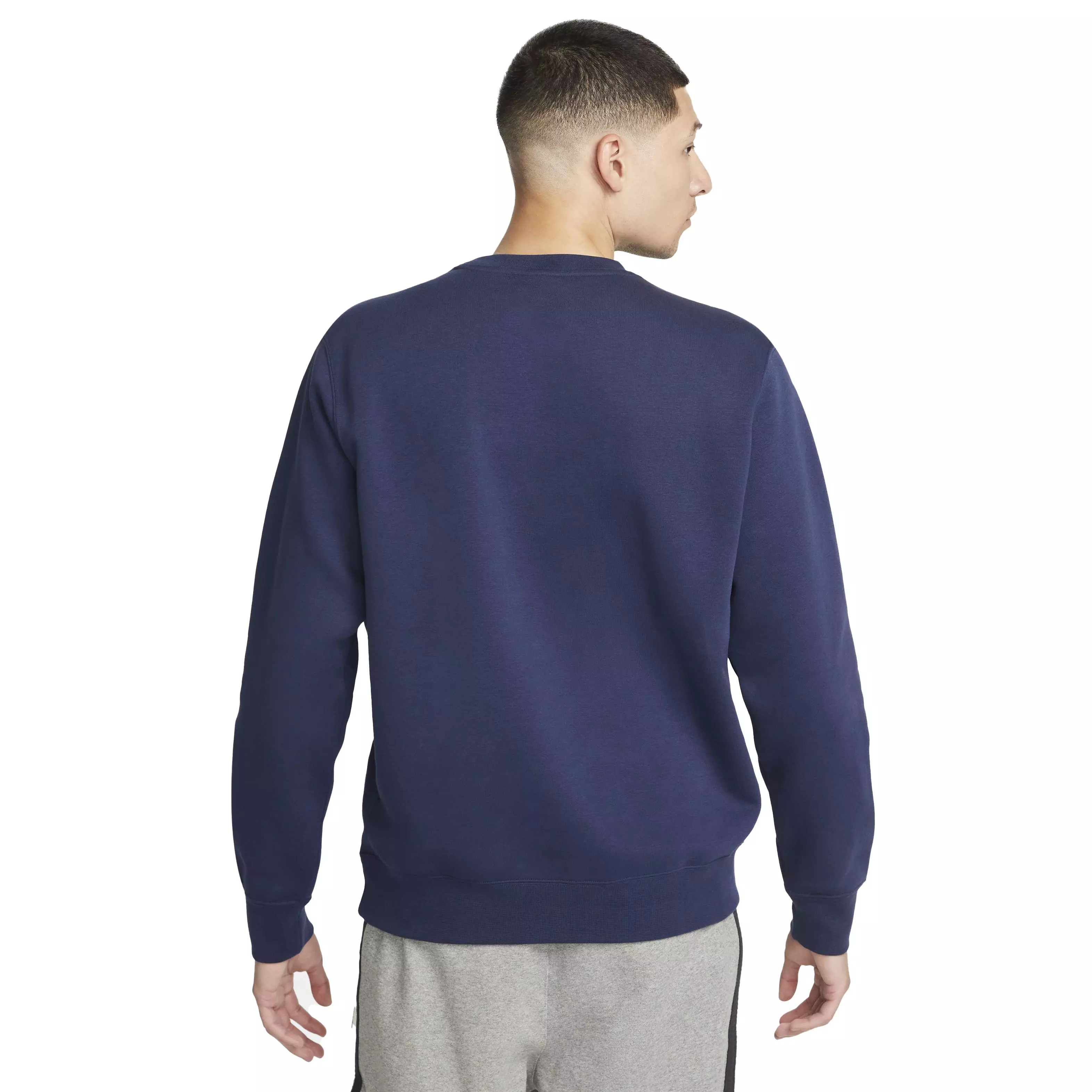 Nike Men's Sportswear Club GX Graphic Crew - NAVY
