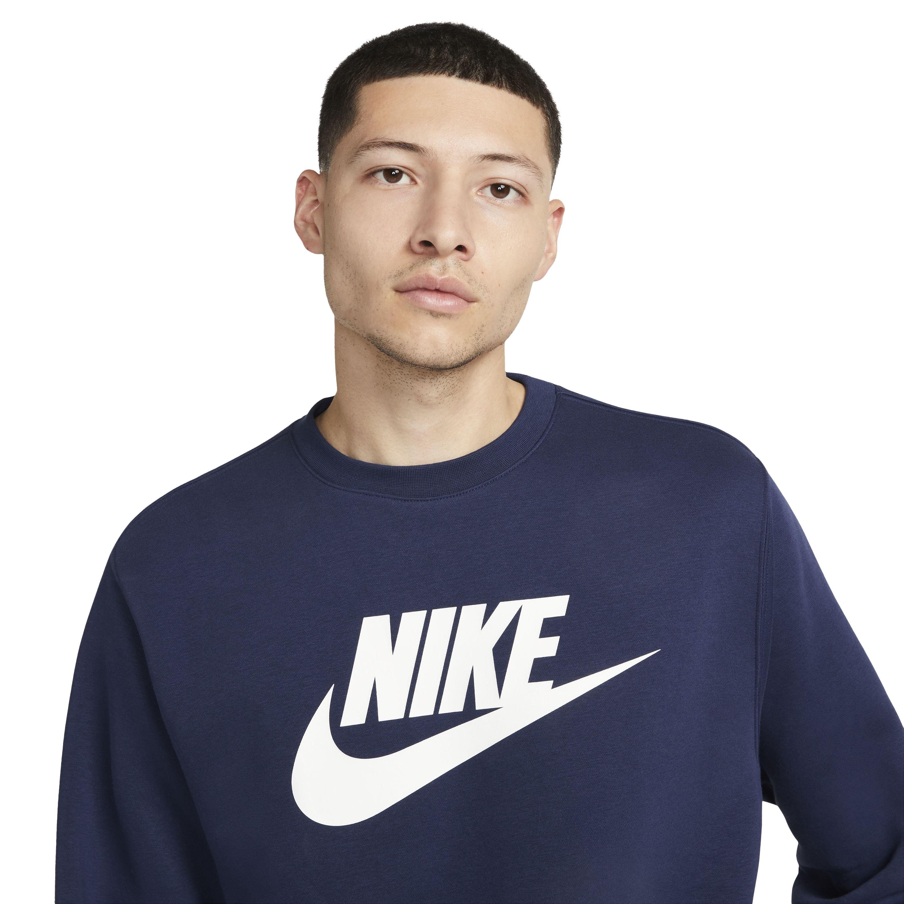 Nike Men's Sportswear Club GX Graphic Crew - NAVY