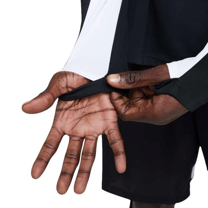 Nike Men's Dri-FIT Aacademy Drill Soccer Top - Black - BLACK Thumbnail View 4