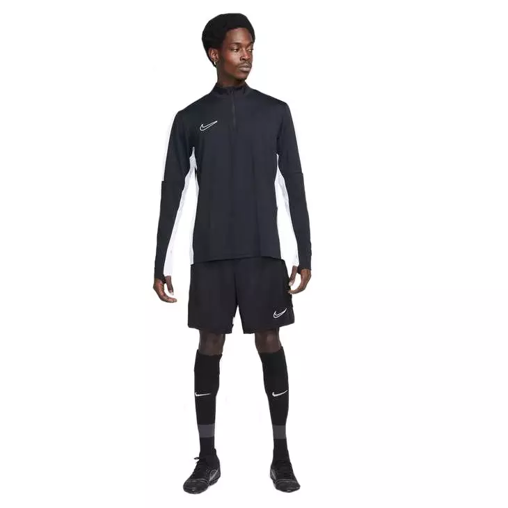 Nike Men's Dri-FIT Aacademy Drill Soccer Top - Black - BLACK