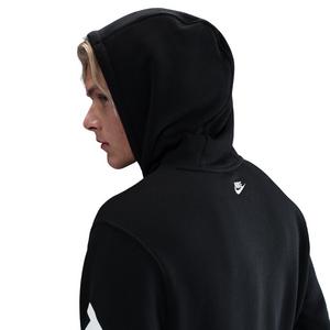 Nike Men's Sportswear Club BB Graphic Neo Varsity Hoodie -Black