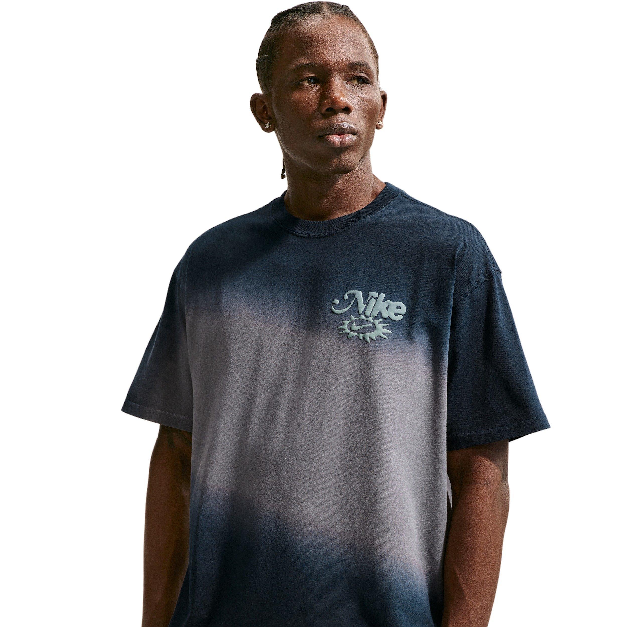 Nike Men's Sportswear Dunk Dip Dye T-Shirt - BLACK Thumbnail View 1