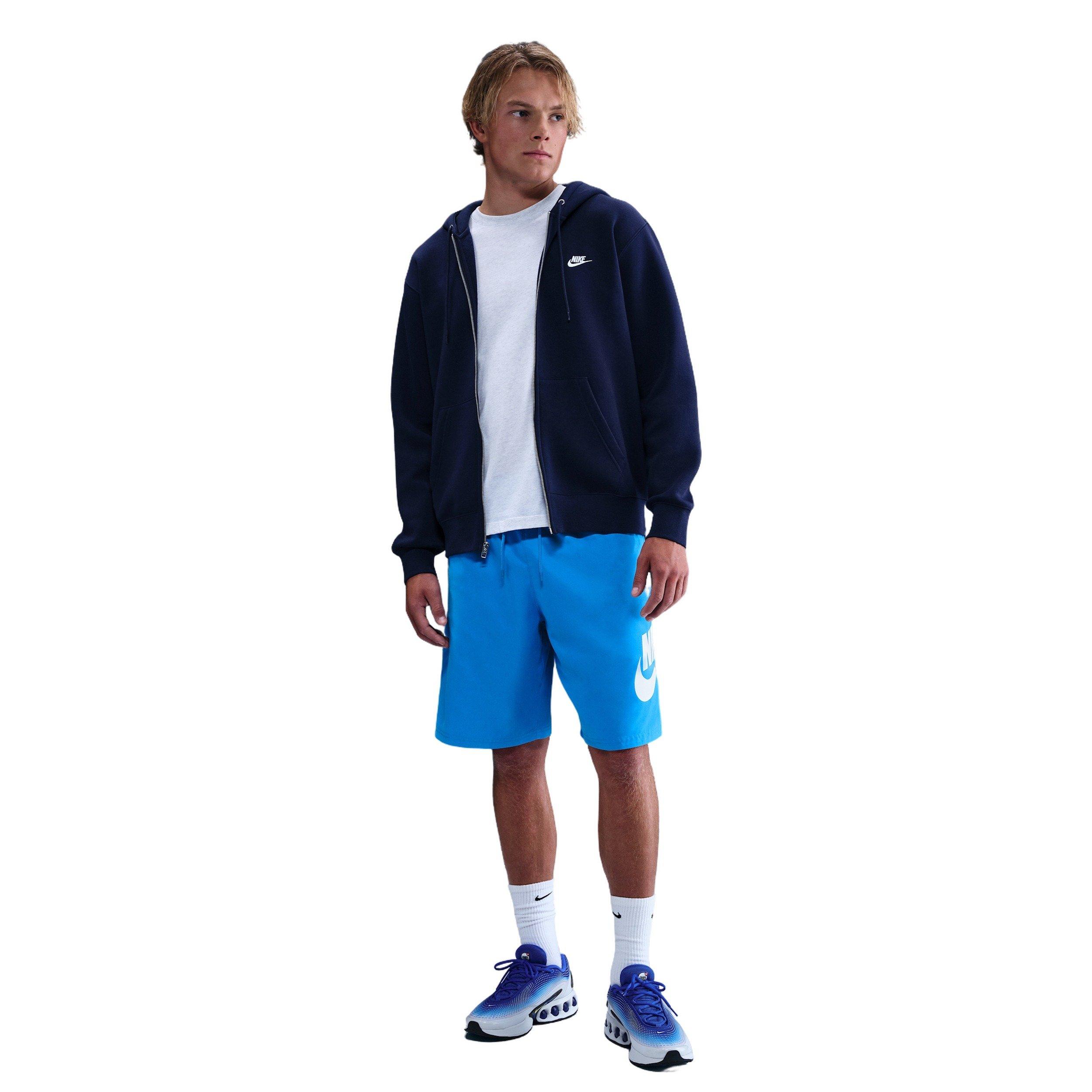 Nike Men's Club Woven Shorts - BLUE Thumbnail View 1
