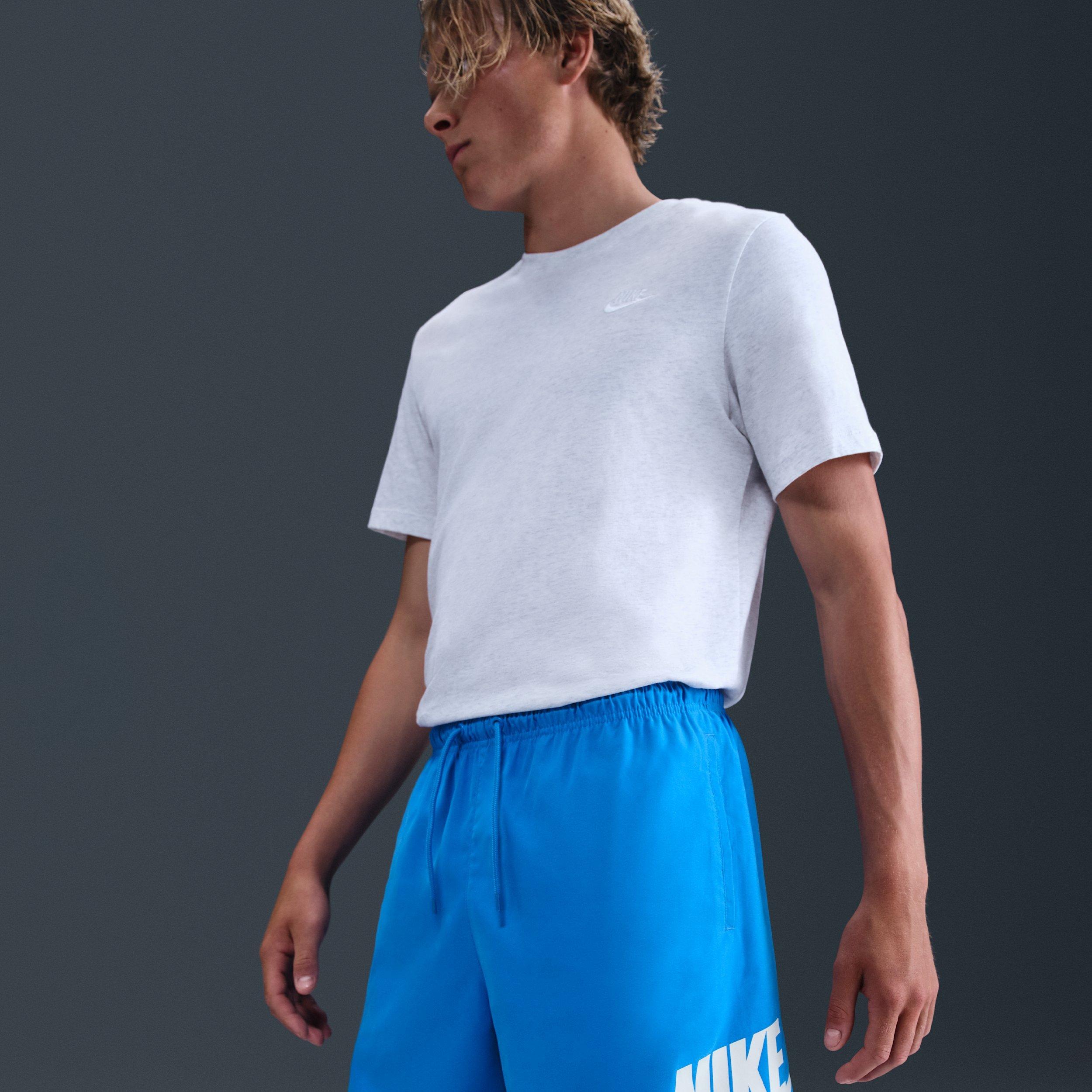 Nike Men's Club Woven Shorts - BLUE Thumbnail View 2
