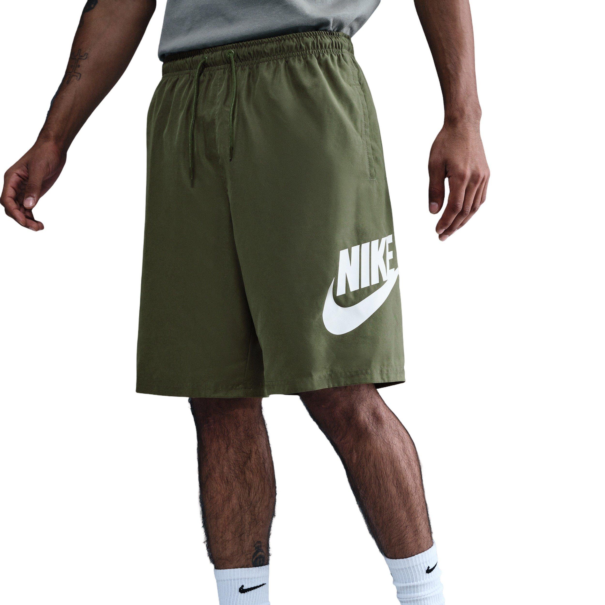 Nike Men's Club Woven Shorts - OLIVE Thumbnail View 1