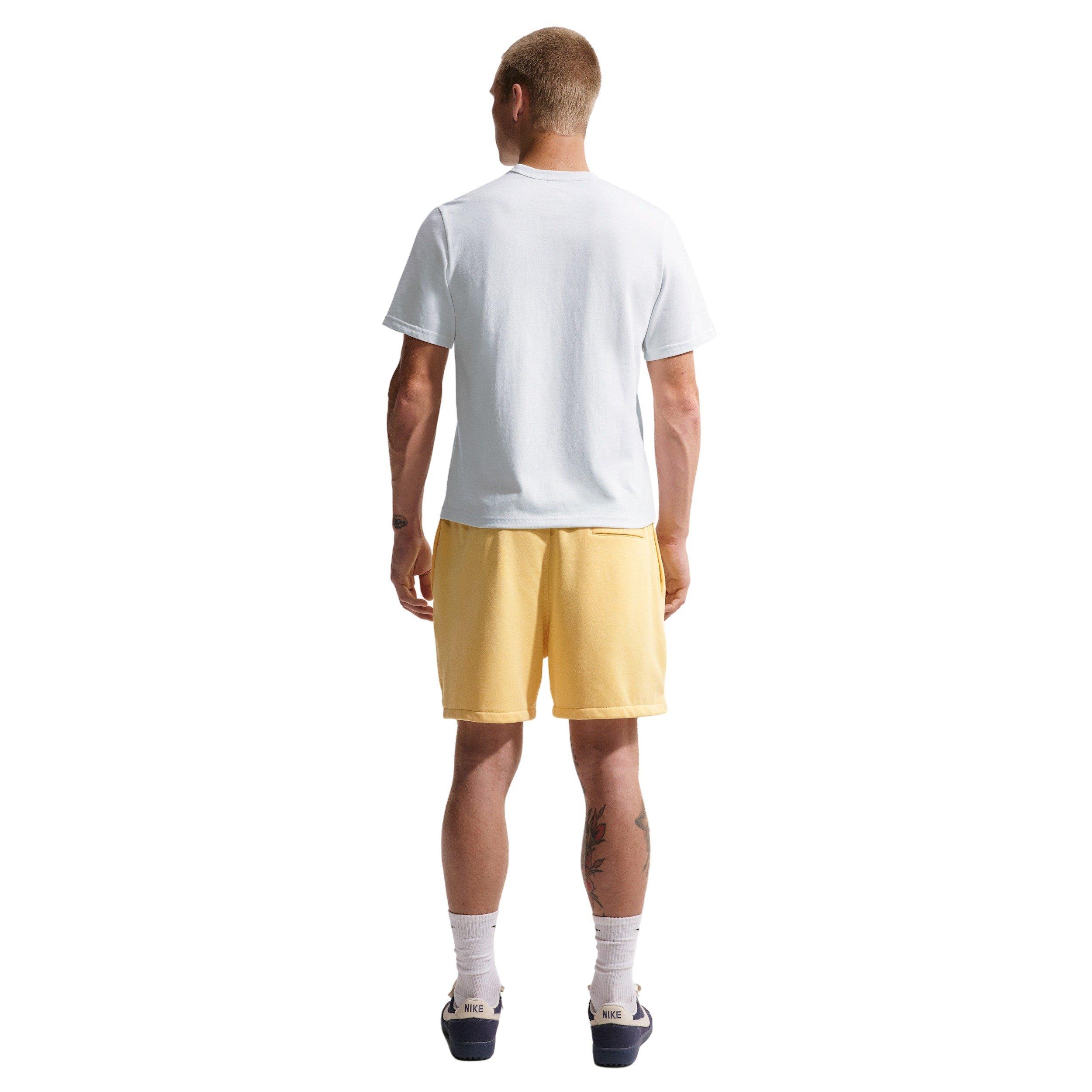 Nike Men's Sportswear Tailored Premium Essentials Patch T-Shirt - WHITE Thumbnail View 5