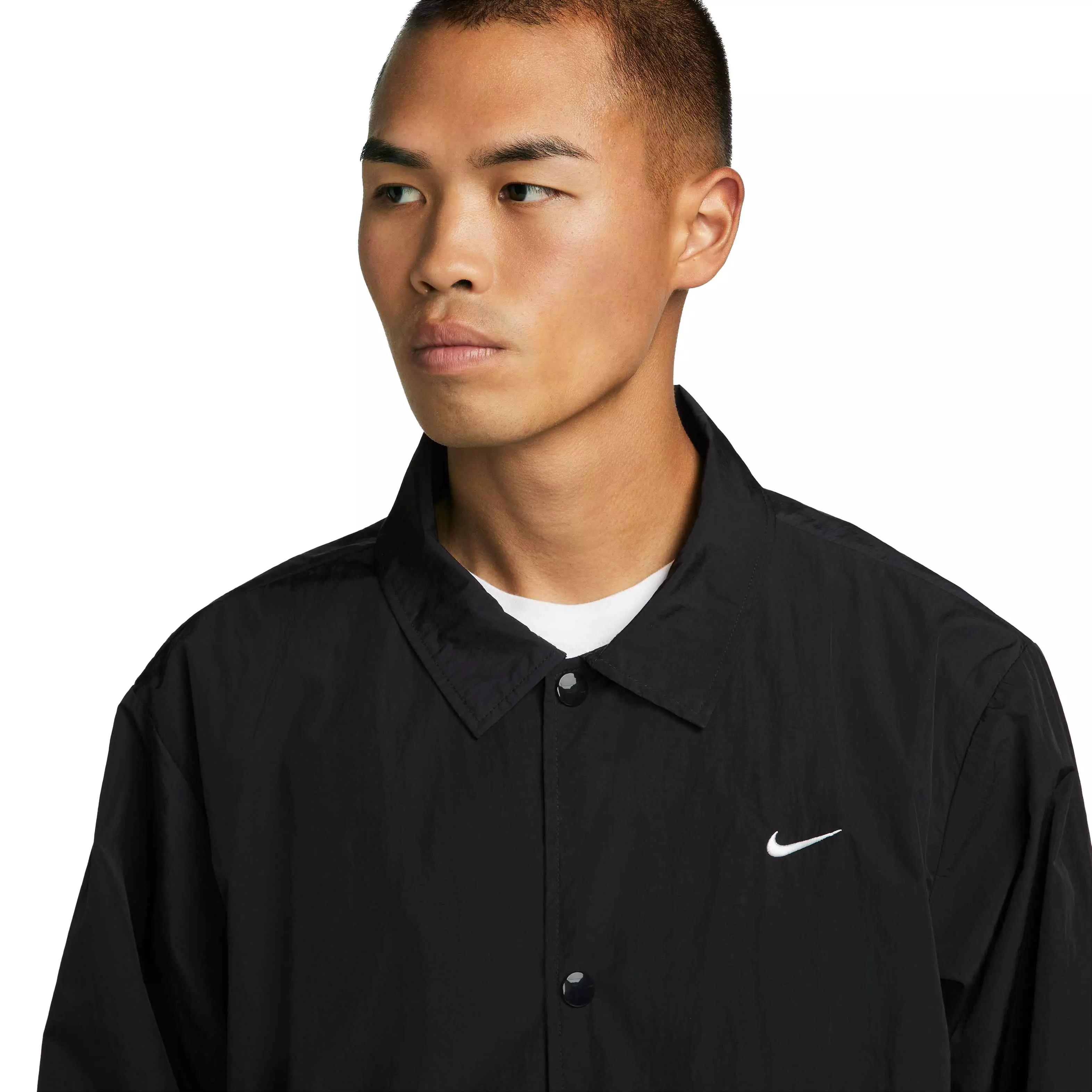 Nike Men's Authentic Collection Coach's Jacket - BLACK