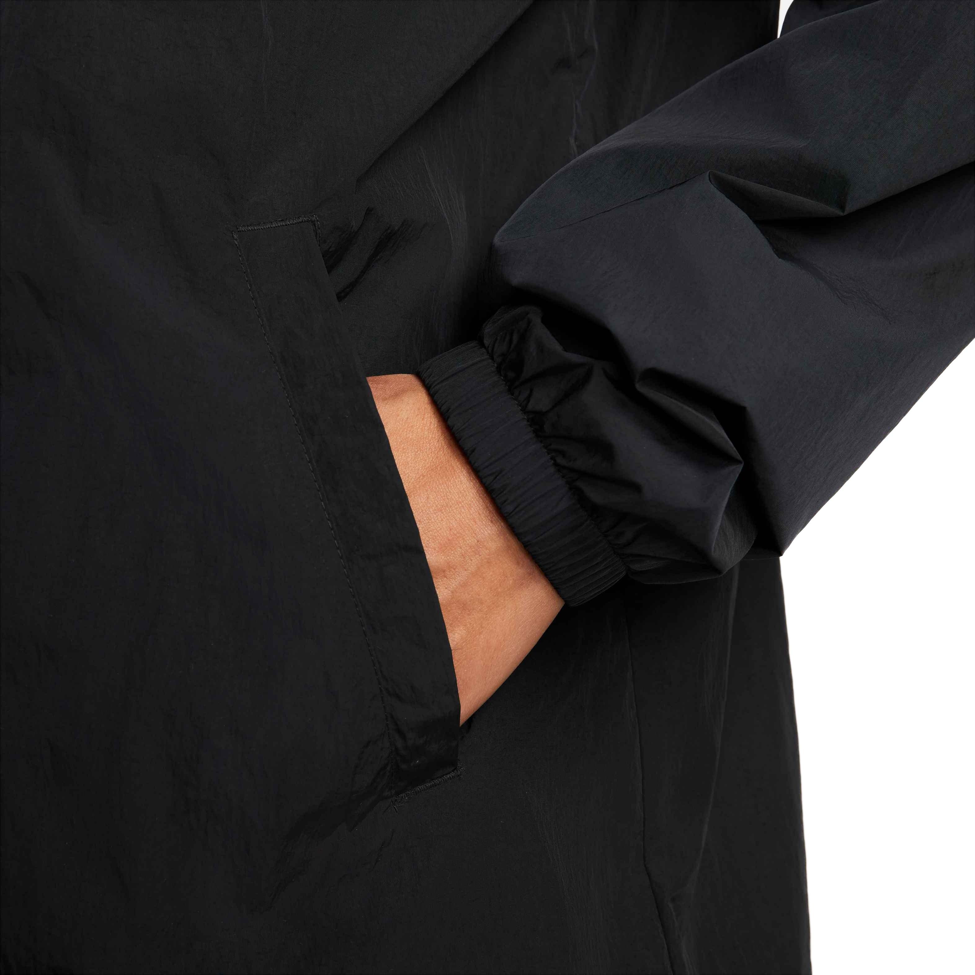 Nike Men's Authentic Collection Coach's Jacket - BLACK Thumbnail View 4