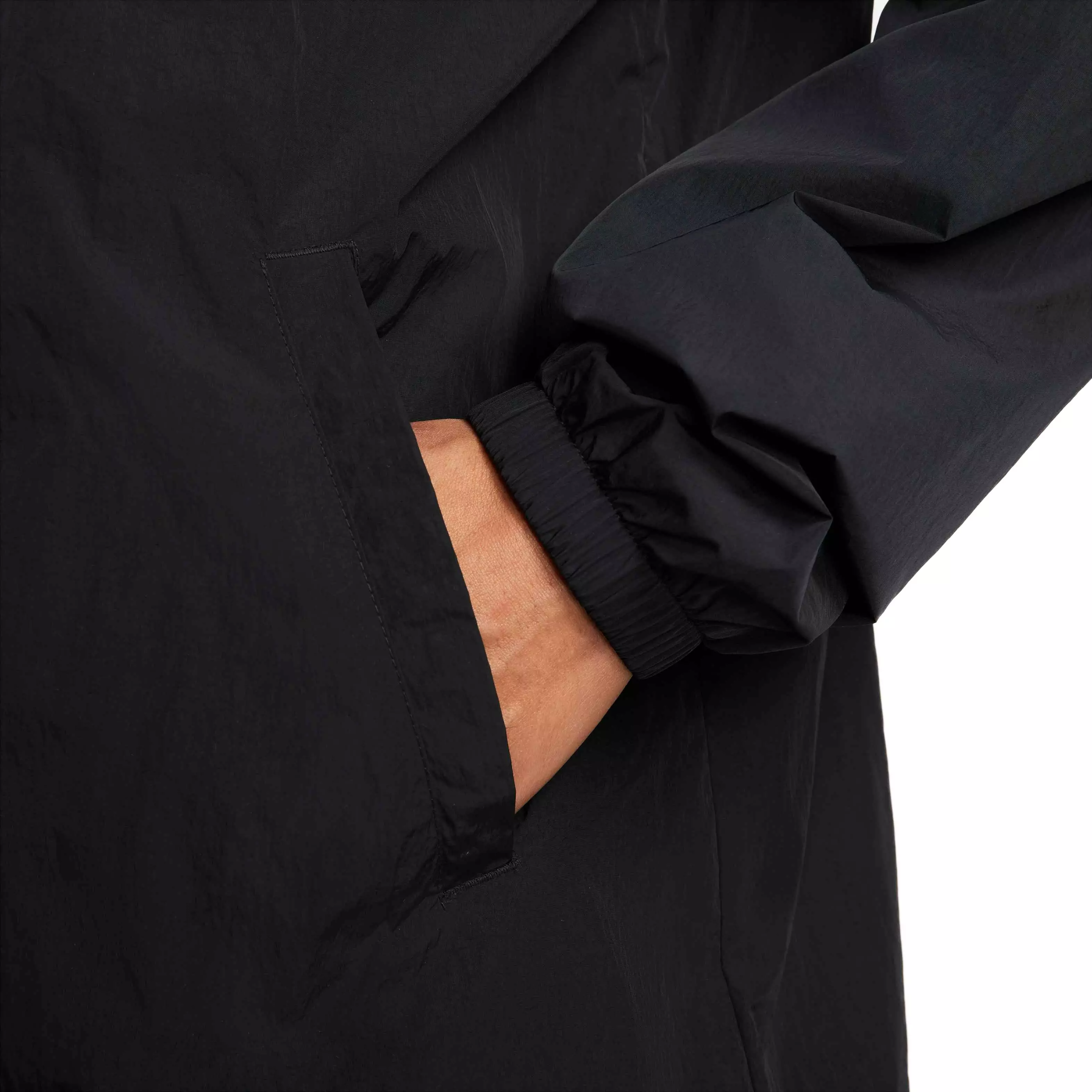 Nike Men's Authentic Collection Coach's Jacket - BLACK