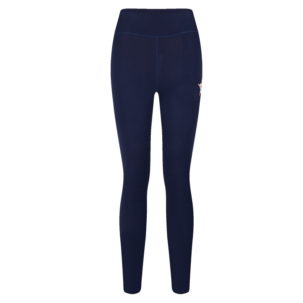 Pro Standard Women's MLB Houston Astros Mashup Jersey Leggings -Navy - NAVY Thumbnail View 1