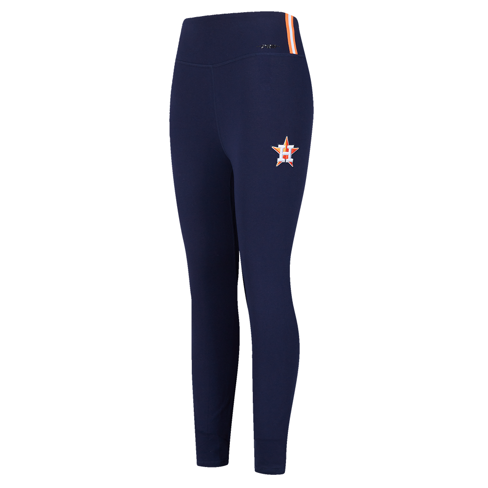 Pro Standard Women's MLB Houston Astros Mashup Jersey Leggings -Navy - NAVY Thumbnail View 3