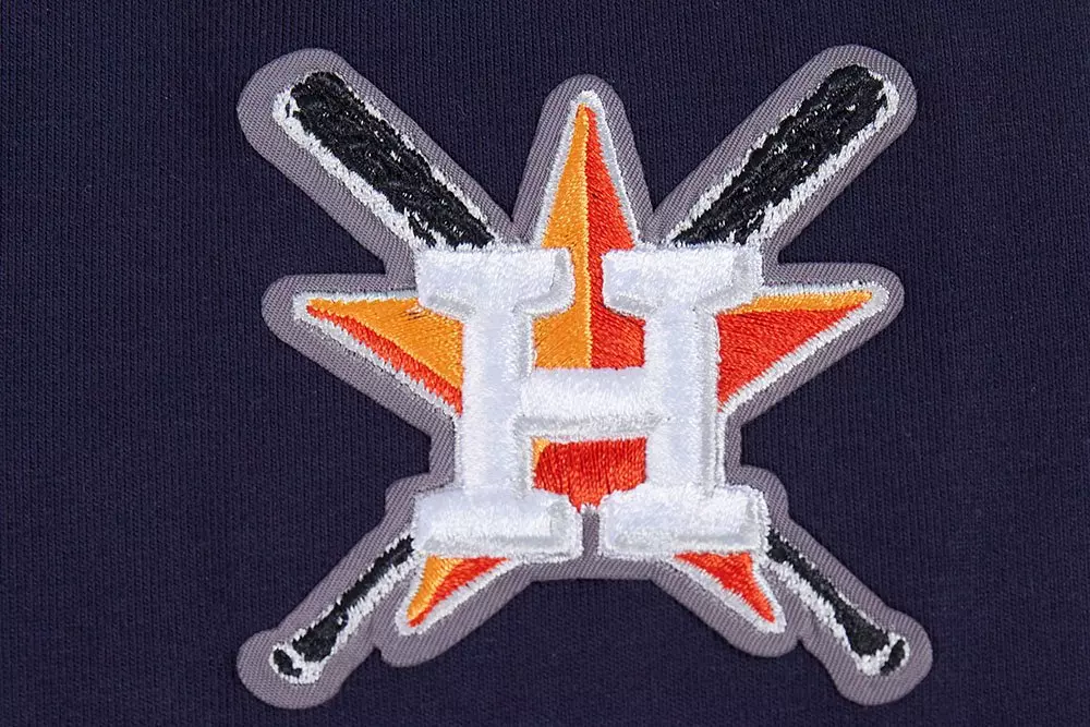 Pro Standard Women's MLB Houston Astros Mashup Jersey Leggings -Navy - NAVY