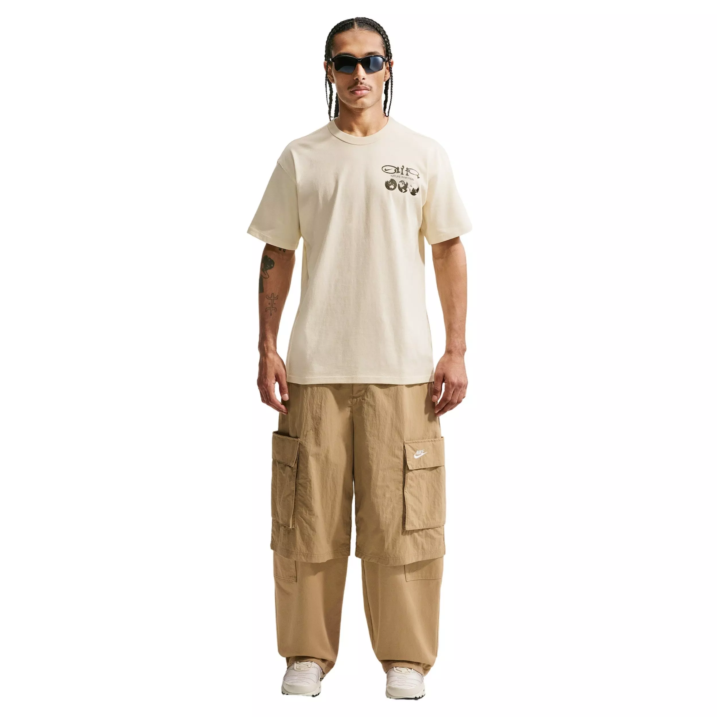 Nike Men's Sportswear Premium Essentials Earth Day T-Shirt - COCONUT MILK