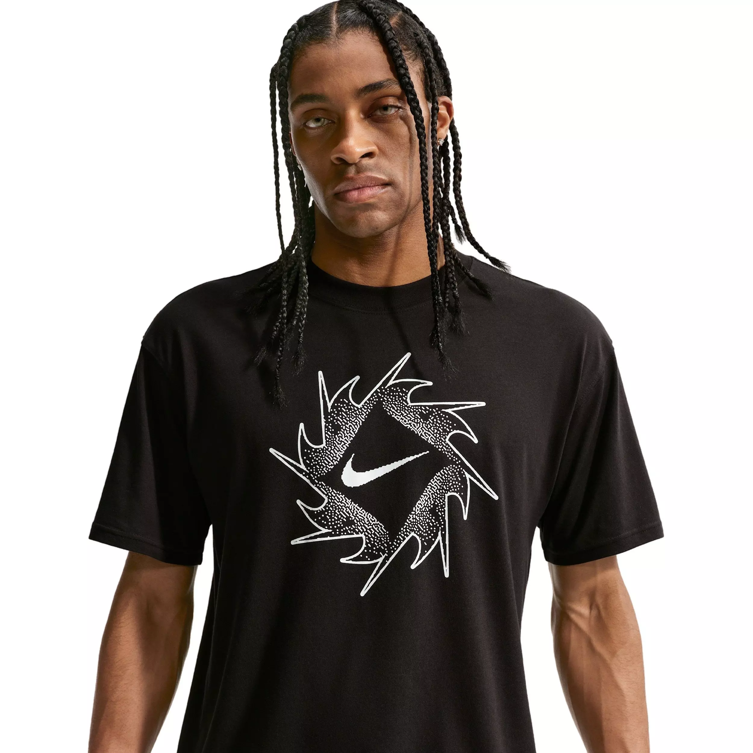 Nike Men's Sportswear LSE Swoosh T-Shirt - BLACK