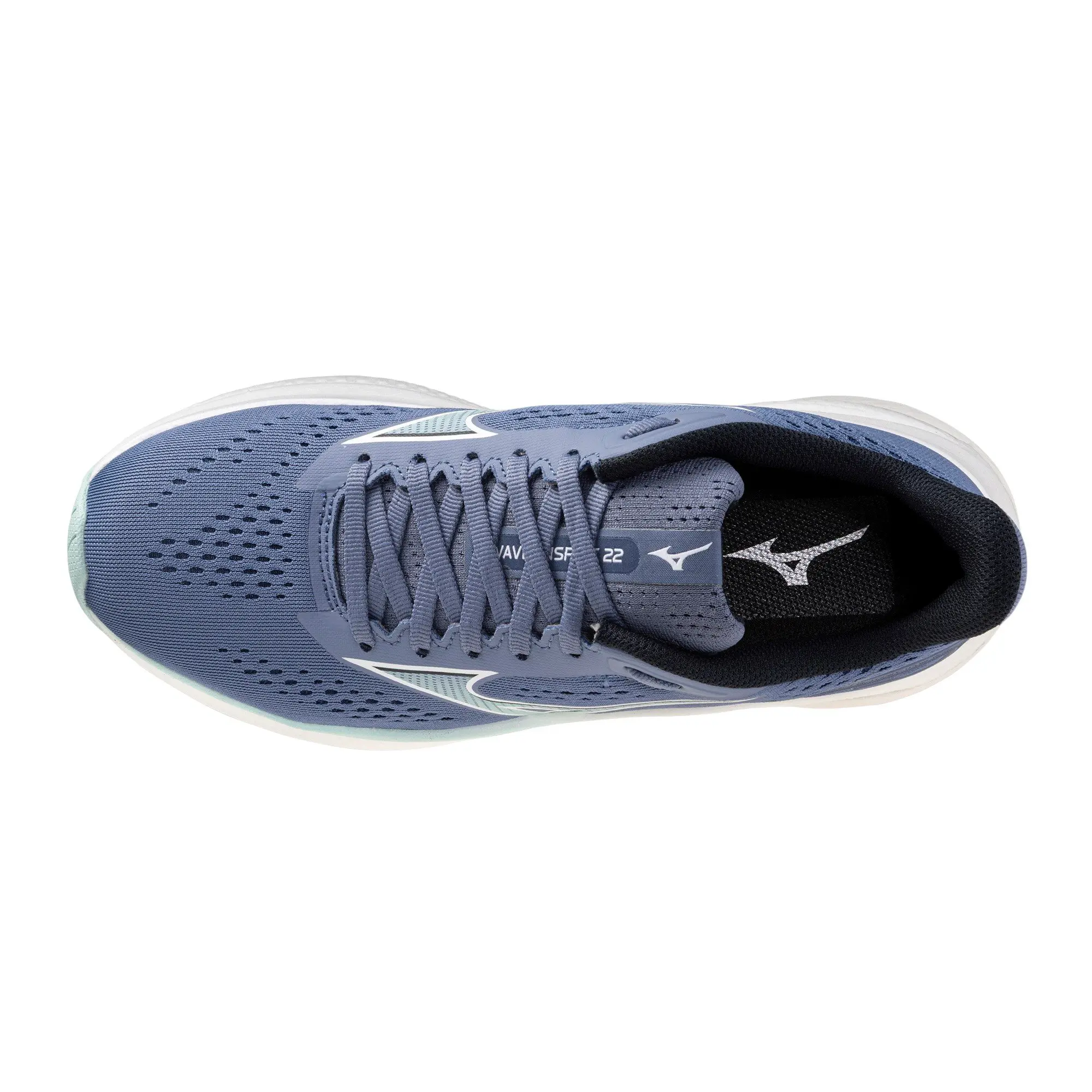 Mizuno Wave Inspire 22 "Wild Wind/Icy Morn" Women's Wide Running Shoe - WIND/ICY
