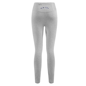 Pro Standard Women's MLB New York Yankees Mashup Jersey Leggings -Grey