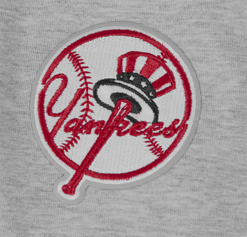 Pro Standard Women's MLB New York Yankees Mashup Jersey Leggings - Grey - GREY Thumbnail View 5