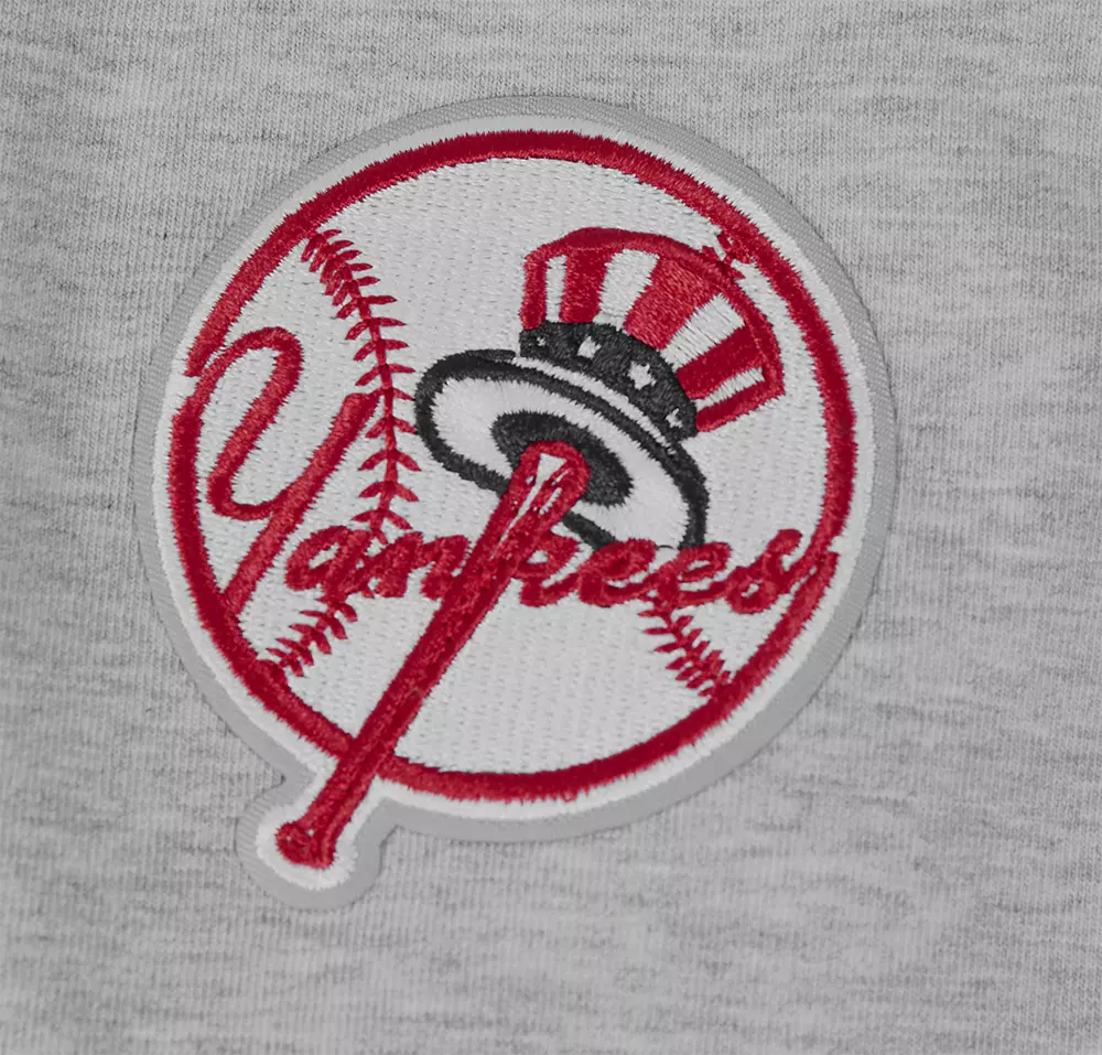 Pro Standard Women's MLB New York Yankees Mashup Jersey Leggings - Grey - GREY