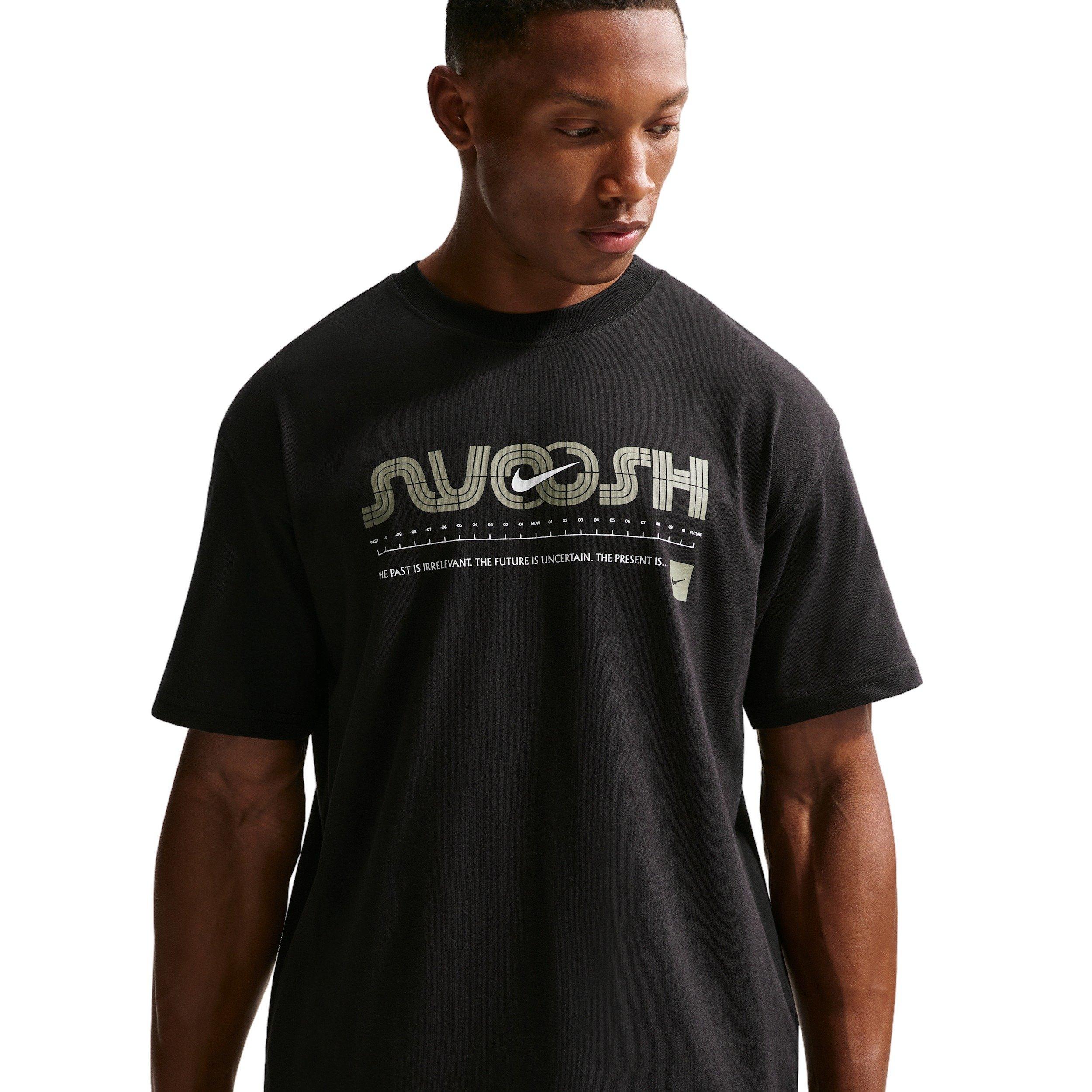 Nike Men's Training Infinity T-Shirt - BLACK Thumbnail View 1