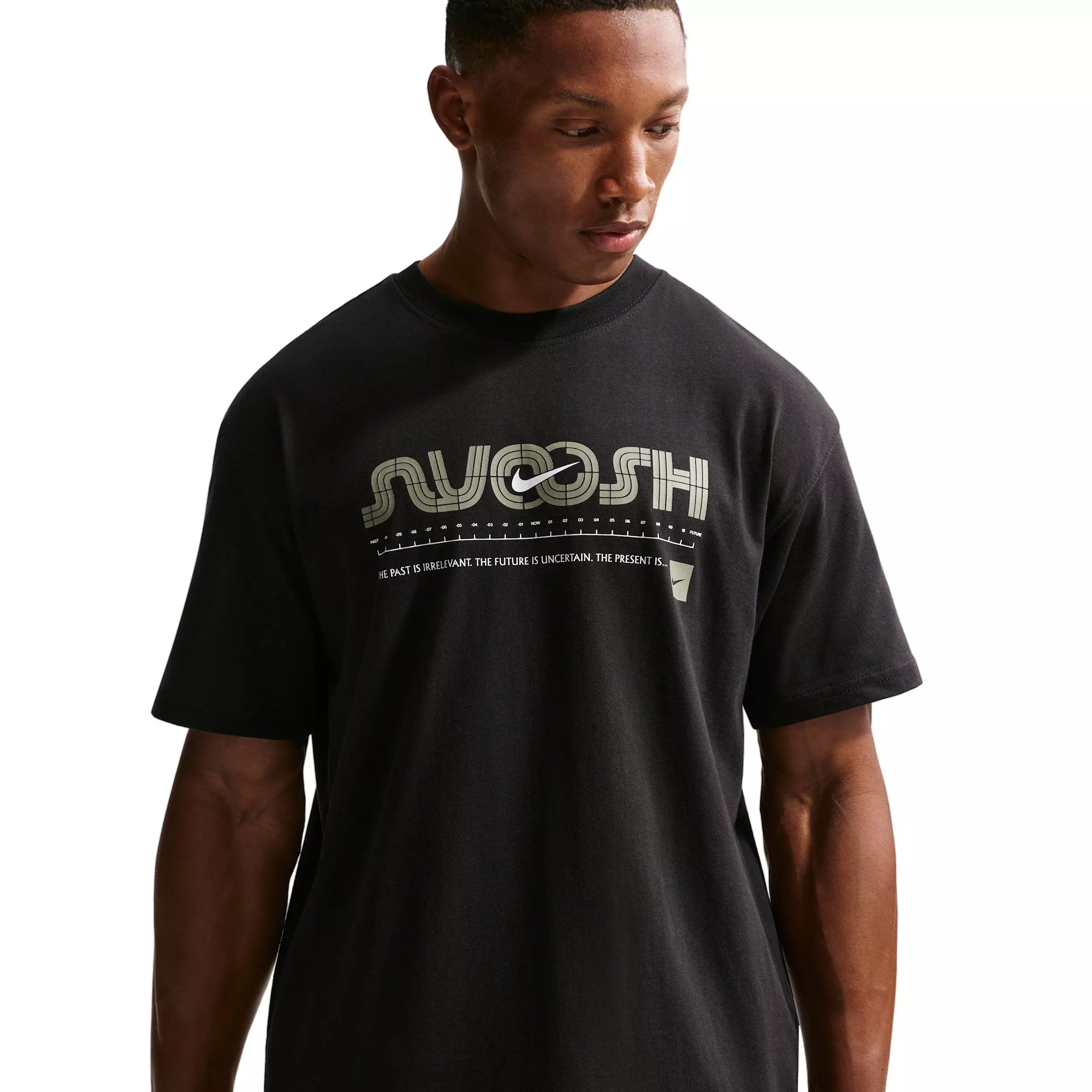 Nike Men's Training Infinity T-Shirt - BLACK