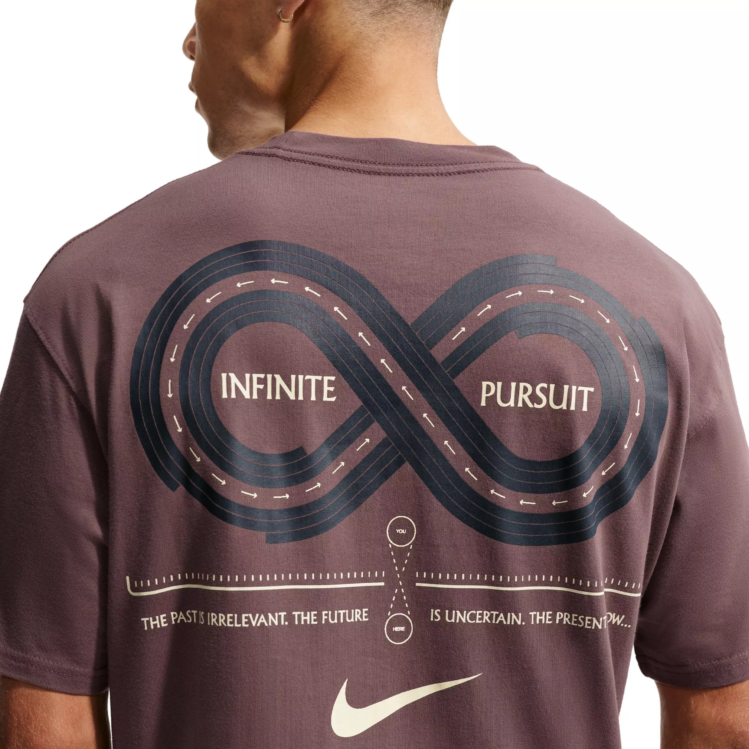 Nike Men's Training Infinity T-Shirt - PURPLE
