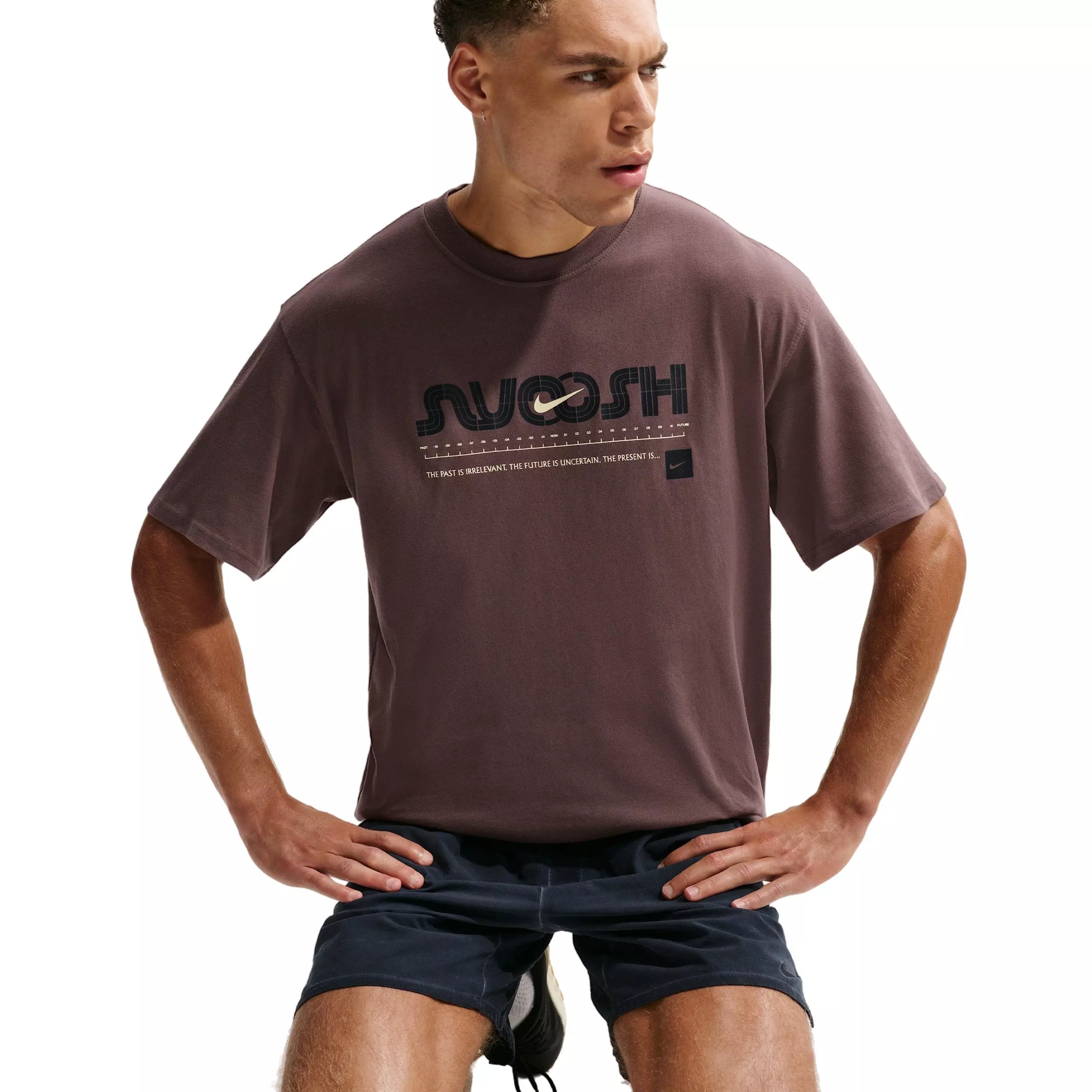 Nike Men's Training Infinity T-Shirt - PURPLE