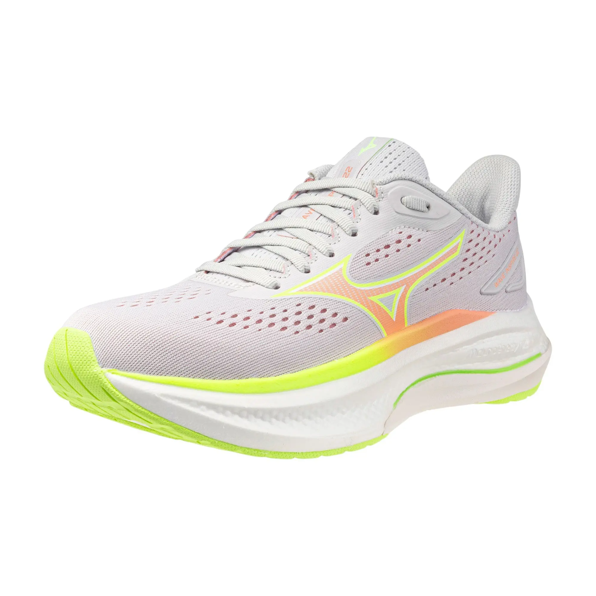 Mizuno Wave Inspire 22 "Cloudscape/Desert Flower" Women's Wide Running Shoe - CLOUDSCAPE/FLOWER