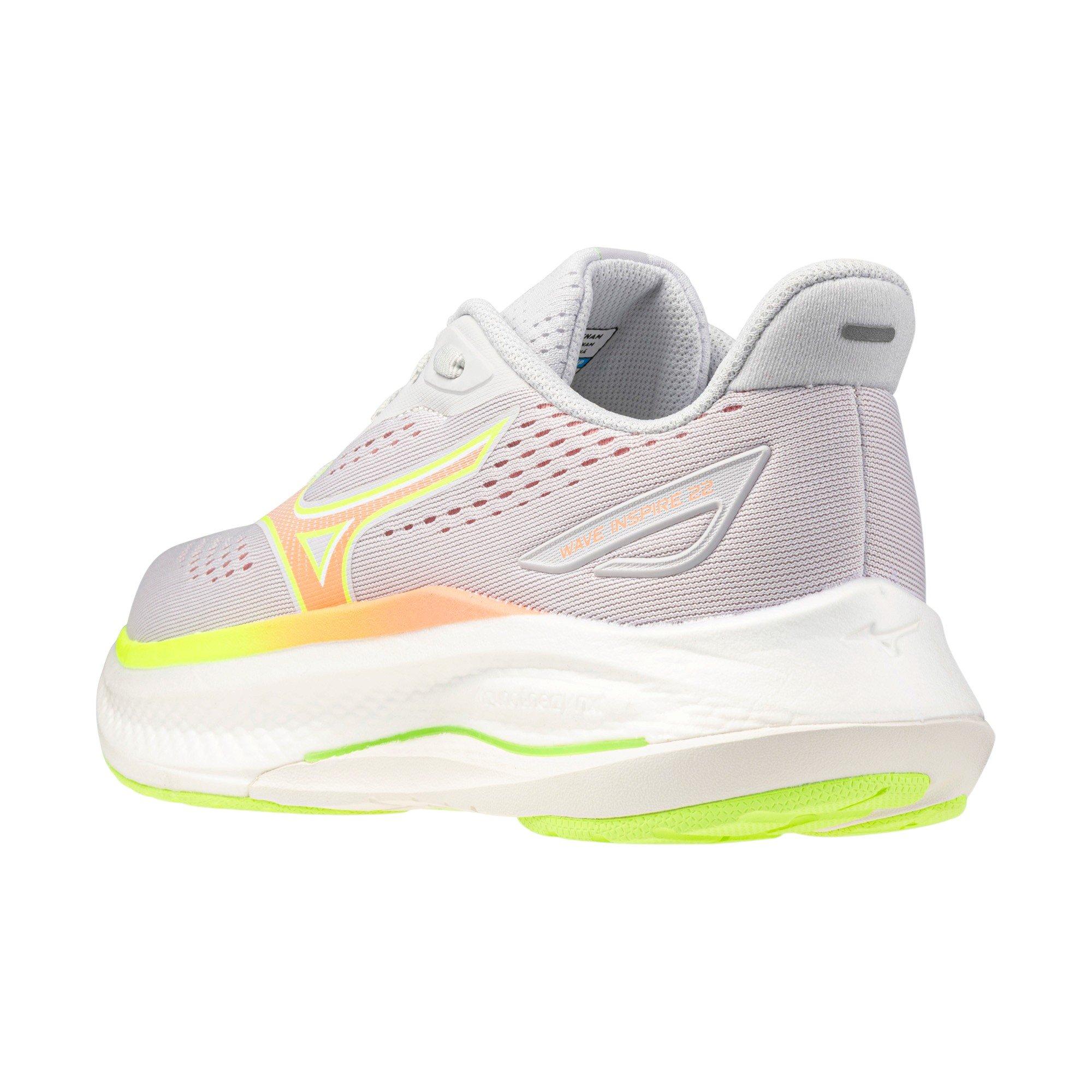 Mizuno Wave Inspire 22 "Cloudscape/Desert Flower" Women's Wide Running Shoe - CLOUDSCAPE/FLOWER