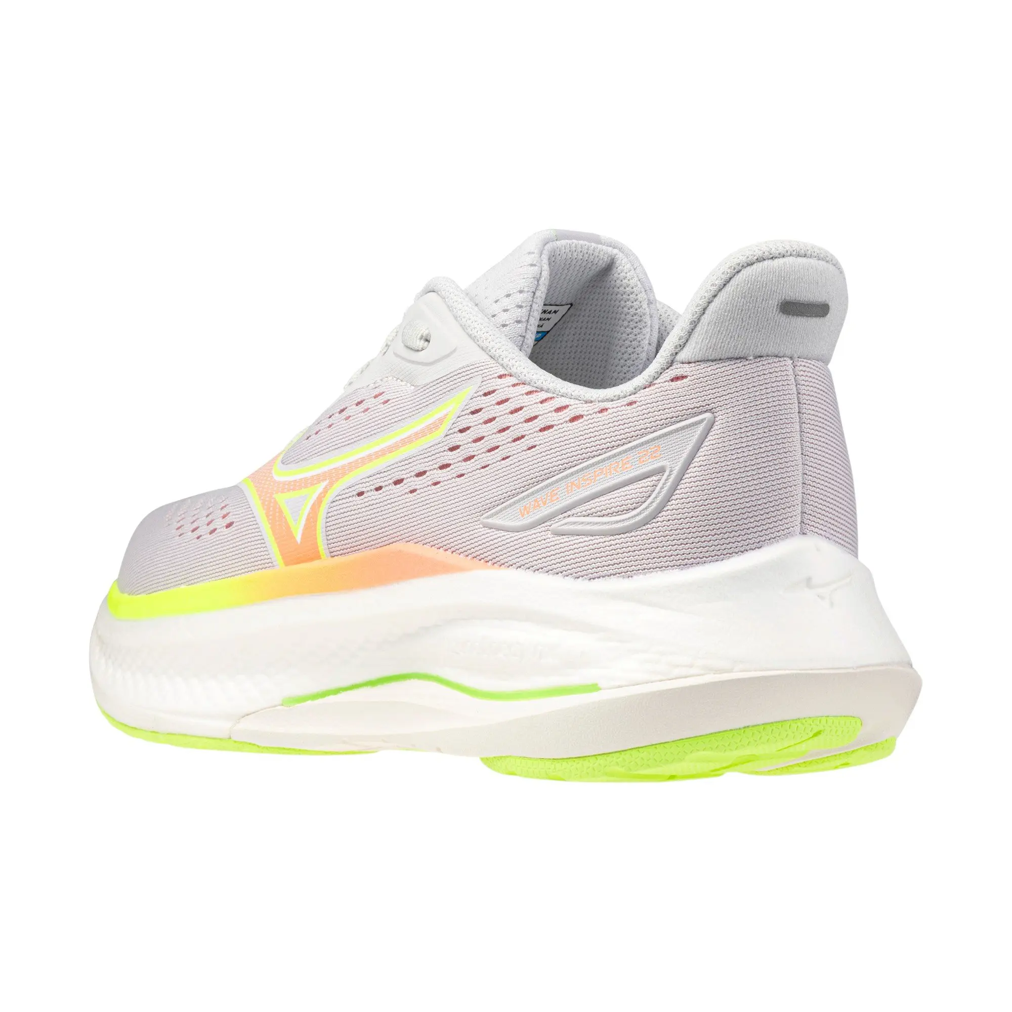 Mizuno Wave Inspire 22 "Cloudscape/Desert Flower" Women's Wide Running Shoe - CLOUDSCAPE/FLOWER