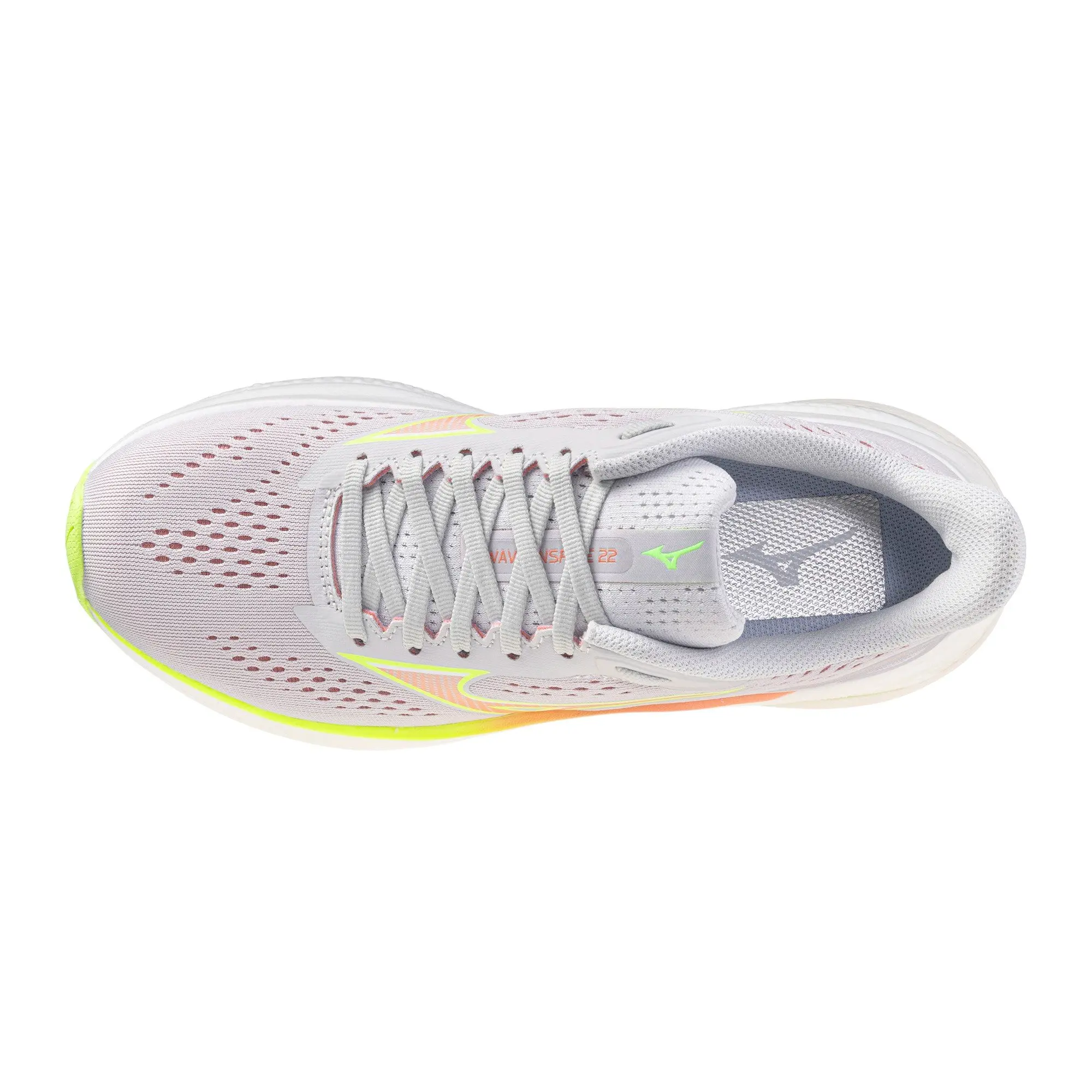 Mizuno Wave Inspire 22 "Cloudscape/Desert Flower" Women's Wide Running Shoe - CLOUDSCAPE/FLOWER