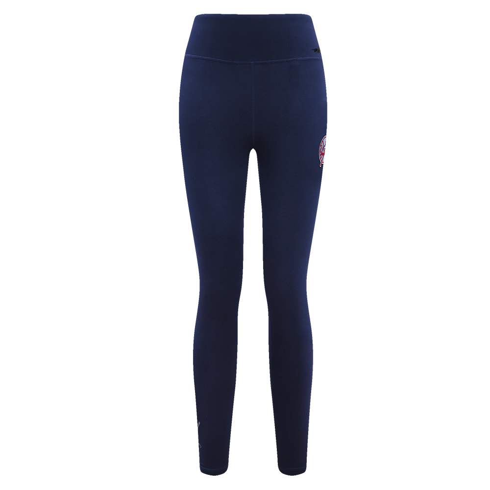 Pro Standard Women's MLB New York Yankees Mashup Jersey Leggings -Navy - NAVY Thumbnail View 1