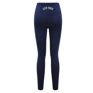 Pro Standard Women's MLB New York Yankees Mashup Jersey Leggings -Navy