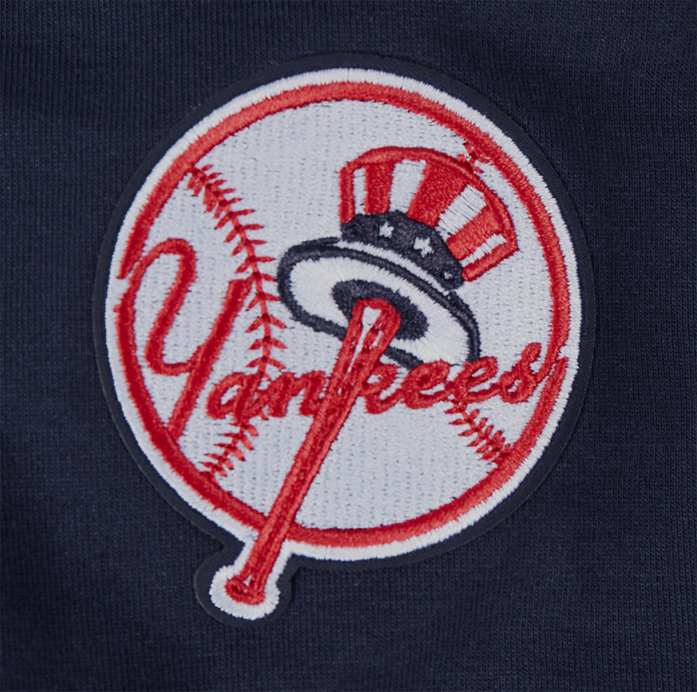 Pro Standard Women's MLB New York Yankees Mashup Jersey Leggings - Navy - NAVY Thumbnail View 5